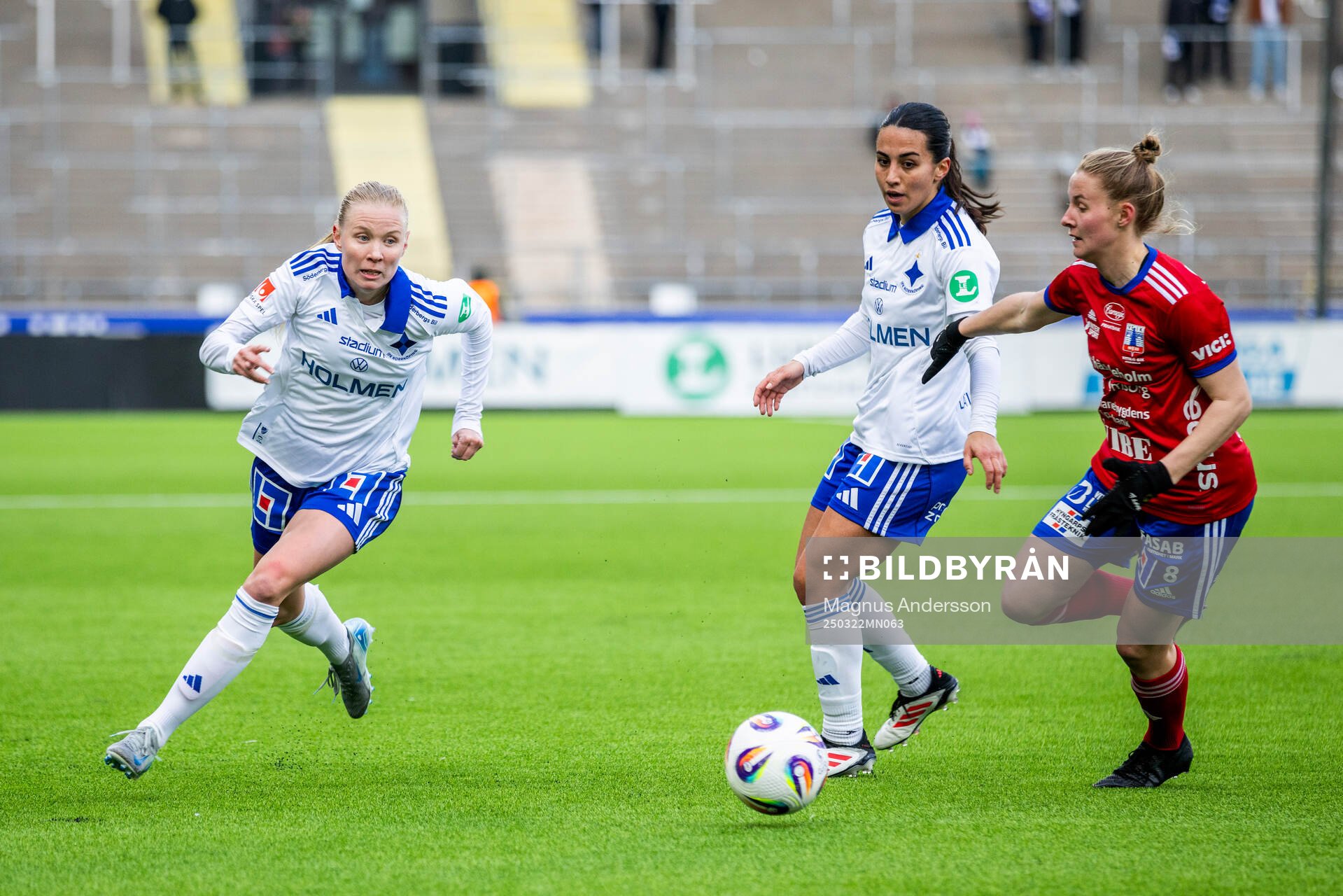 IFK Norrköpings Elin Rombing, Vesna Milivojevic och