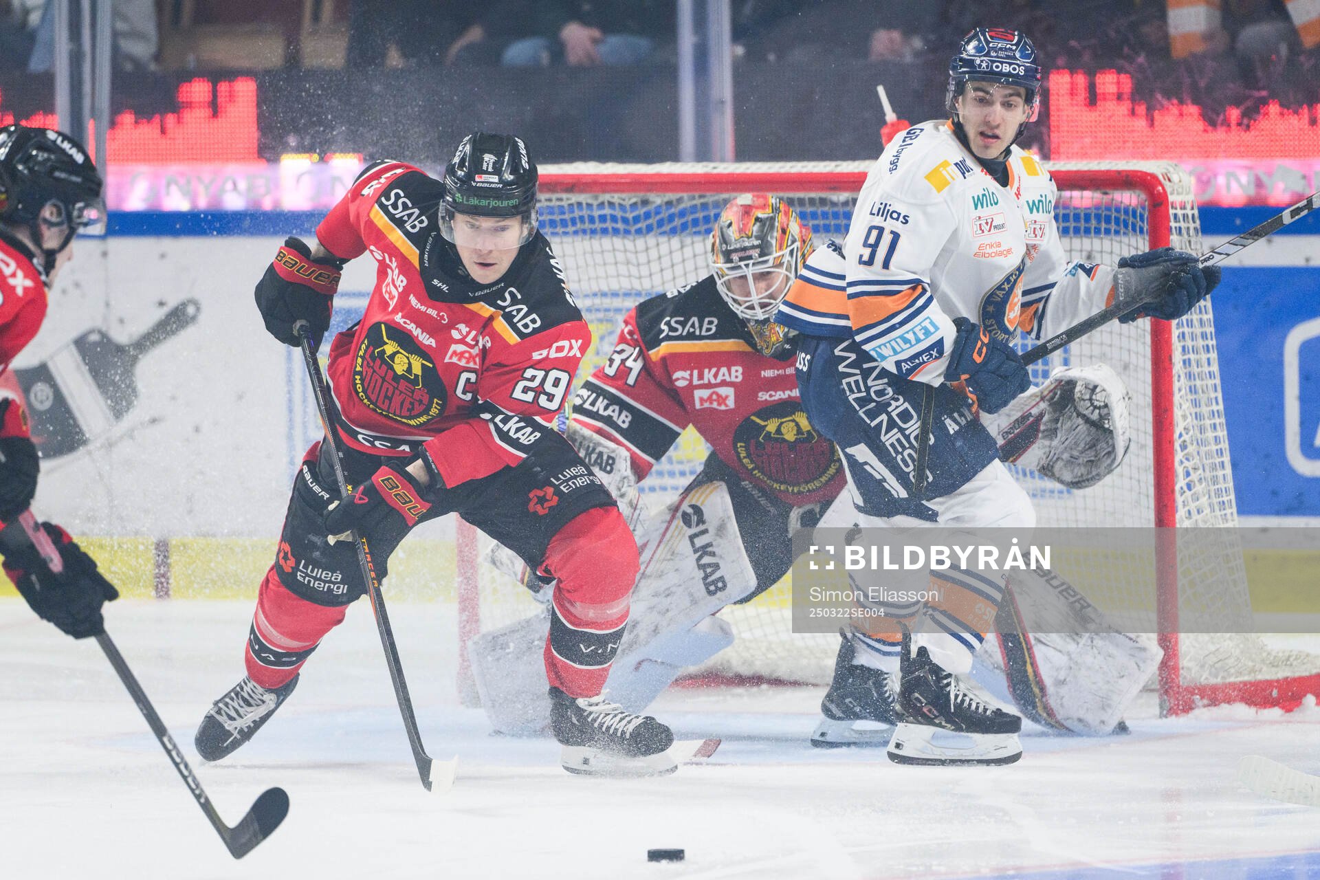 Luleås Erik Gustafsson och Brendan Shinnimin och Växjös