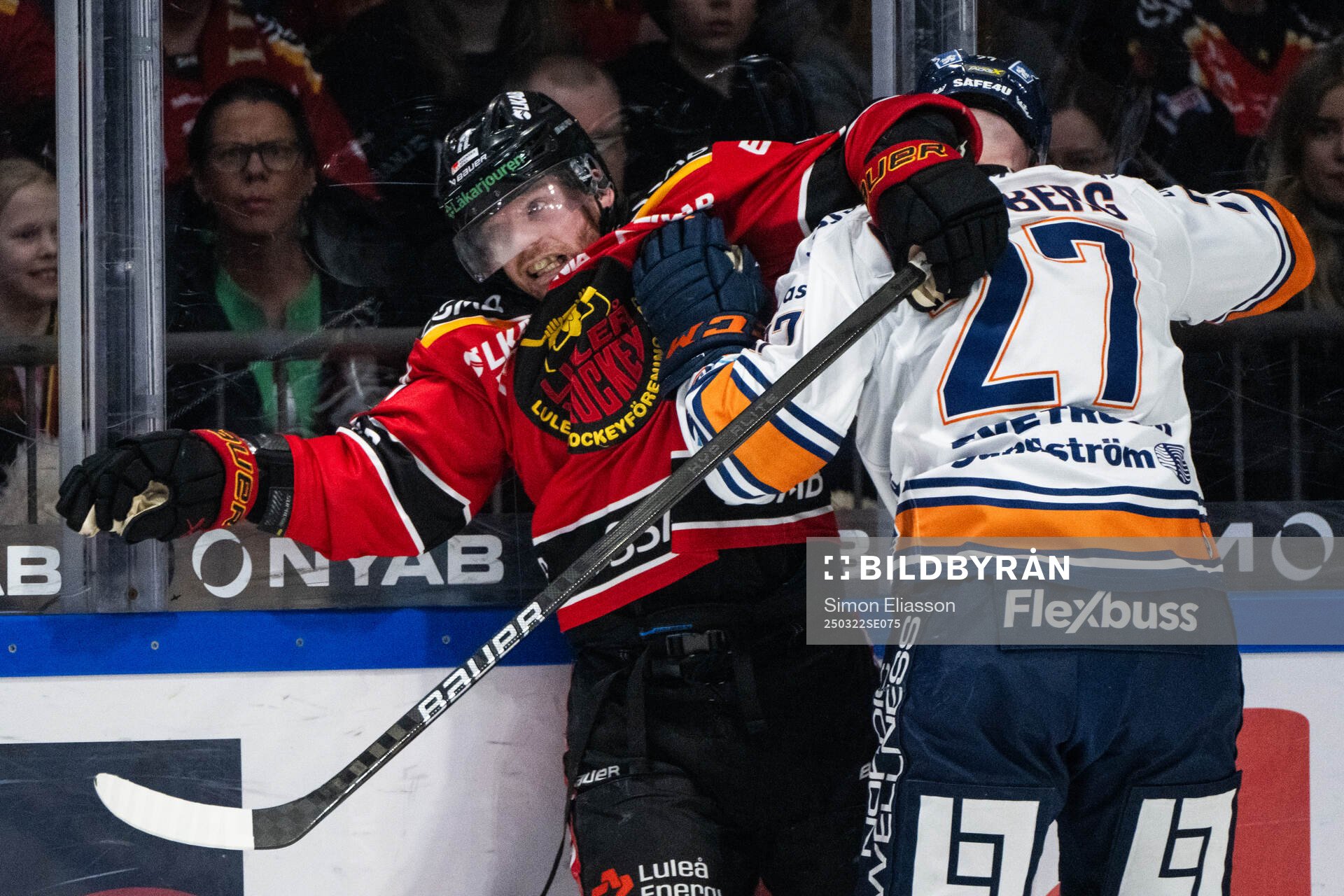 Luleås Brian O'neil och Växjös Martin Lundberg