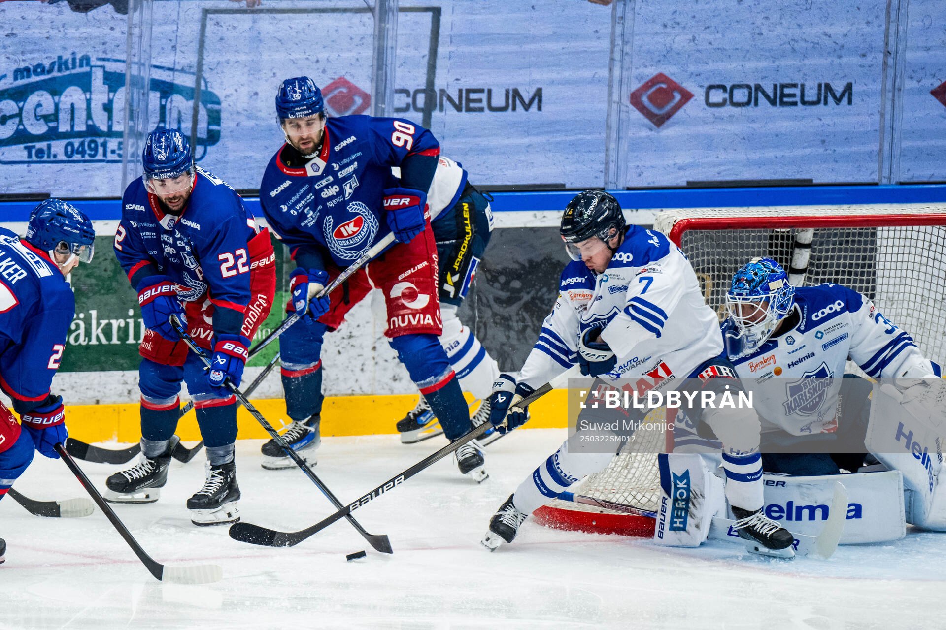 Oskarshamns Erik Reed Bradford och Karlskogas Sander Vold