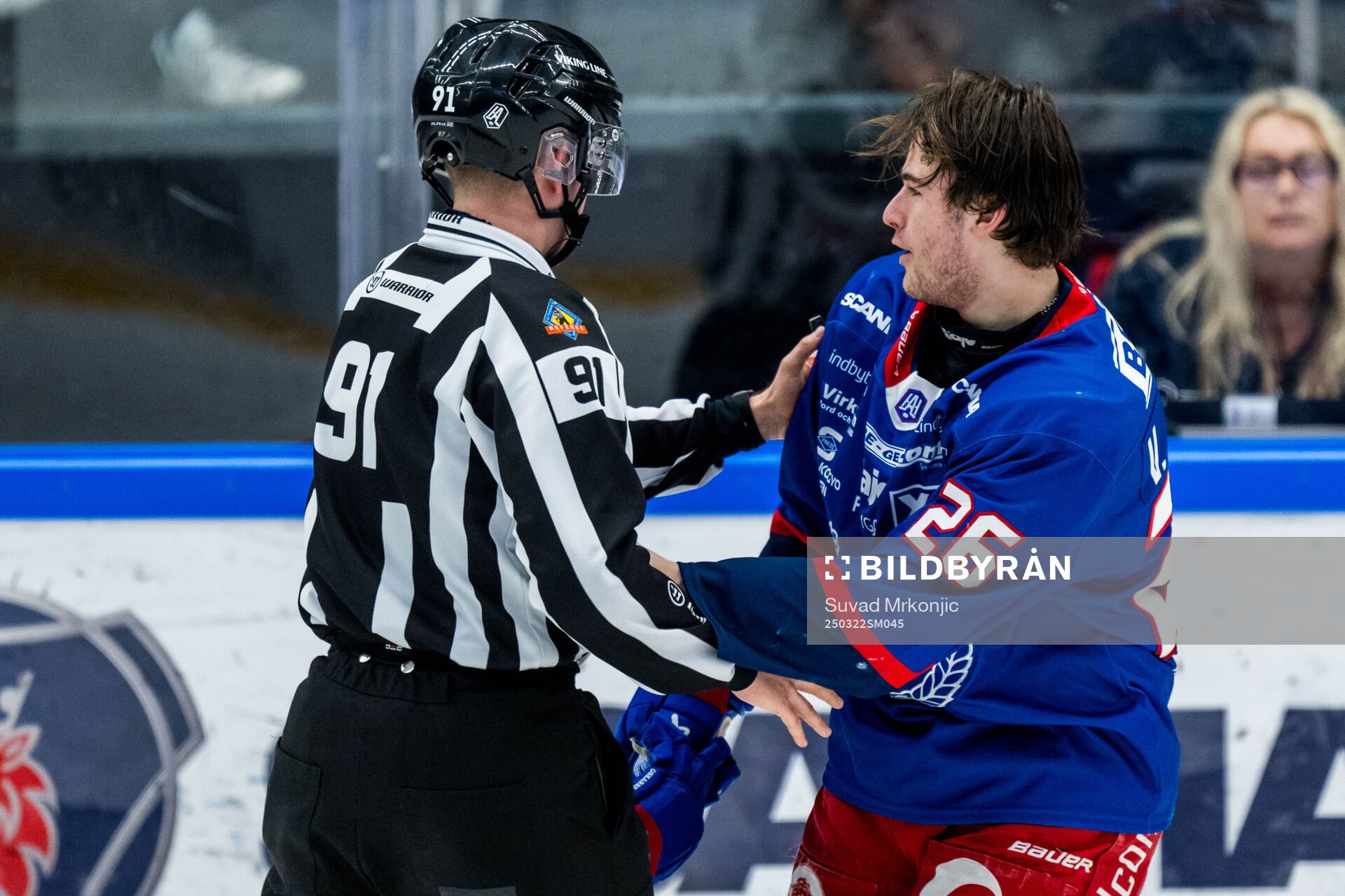 Oskarshamns Ville Jonsson reagerar på ett domslut