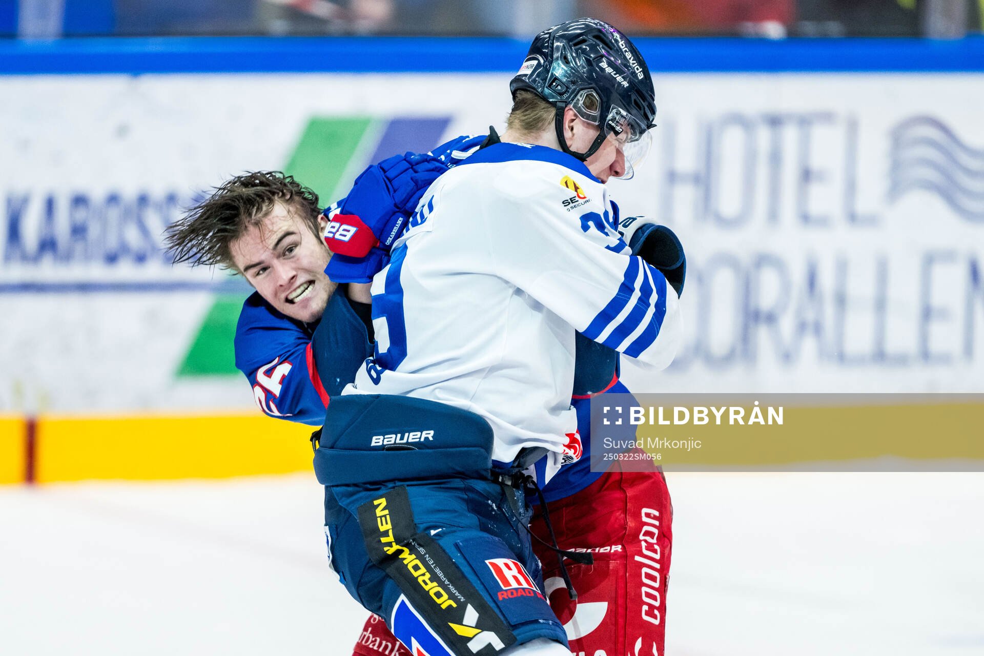 Oskarshamns Ville Jonsson och Karlskogas Jack Berglund