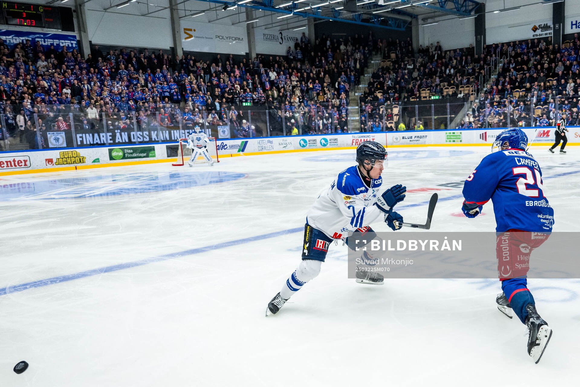 Karlskogas Sander Vold Engebråten och Oskarshamns Carter