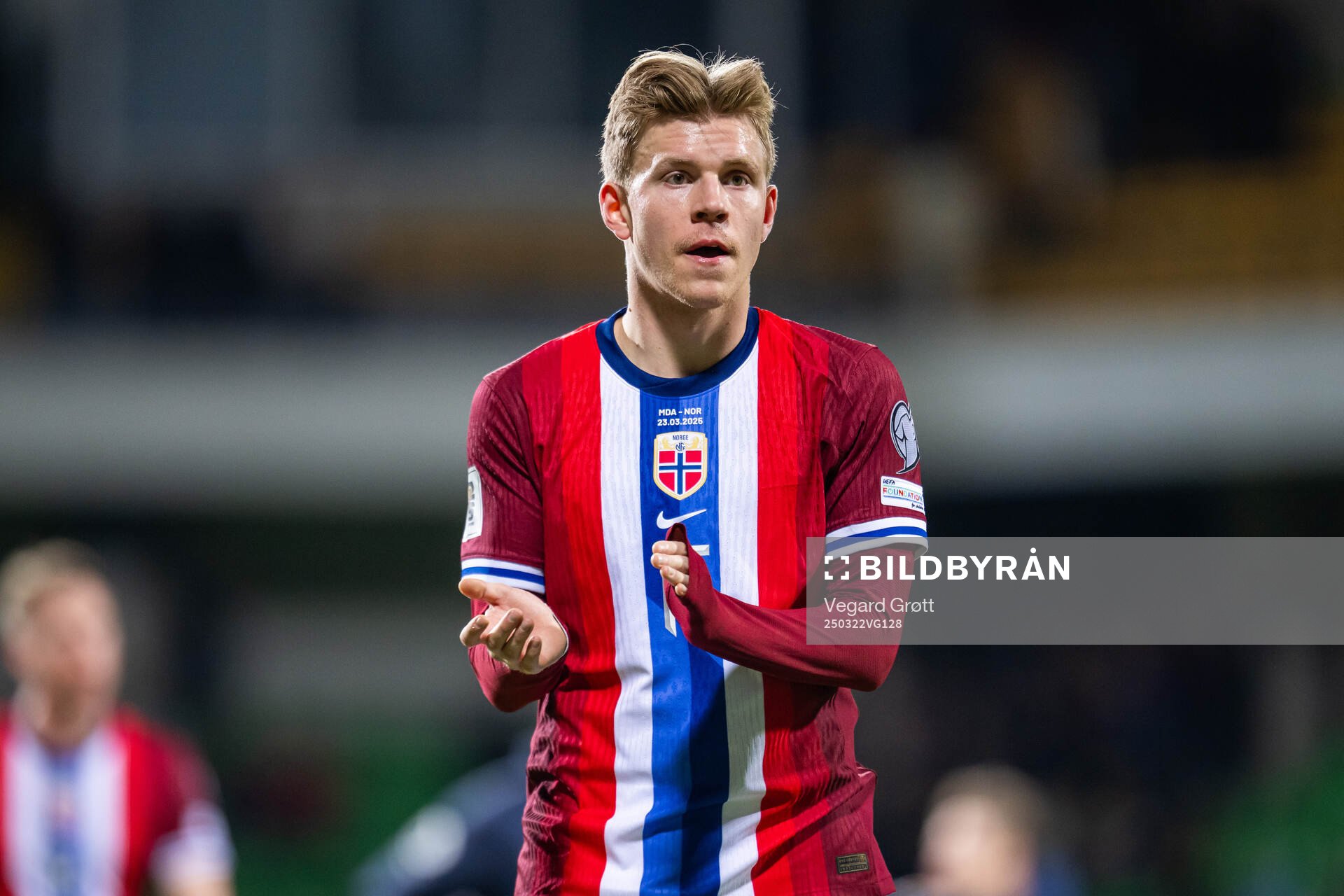 Jens Petter Hauge of Norway