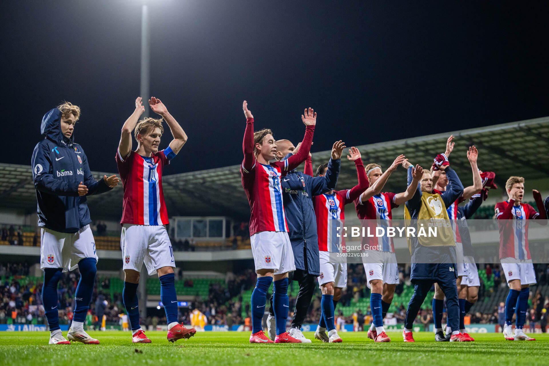 Andreas Schjelderup, Martin Ødegaard, Patrick Berg and