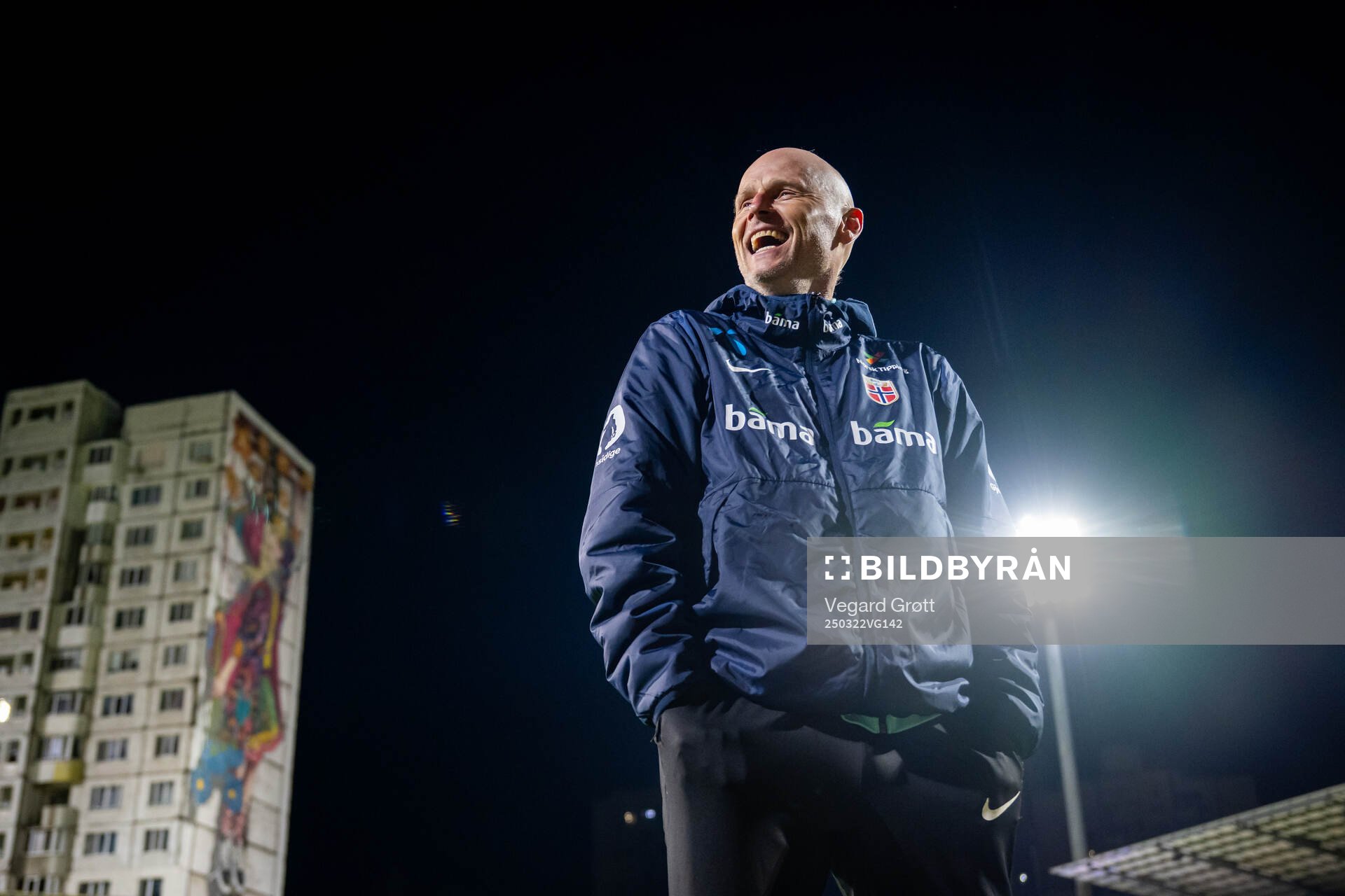 Ståle Solbakken, head coach of Norway