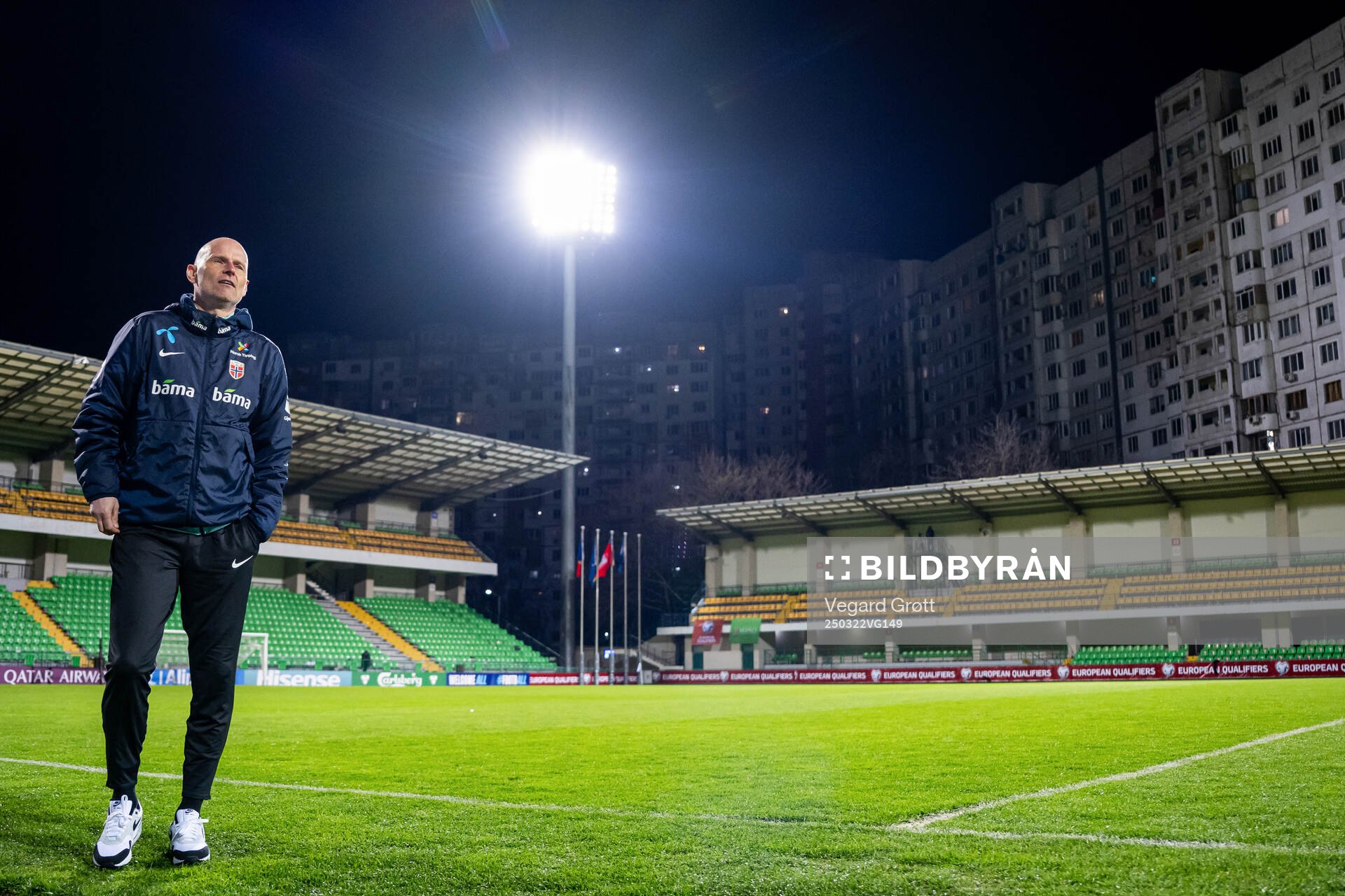 Ståle Solbakken, head coach of Norway