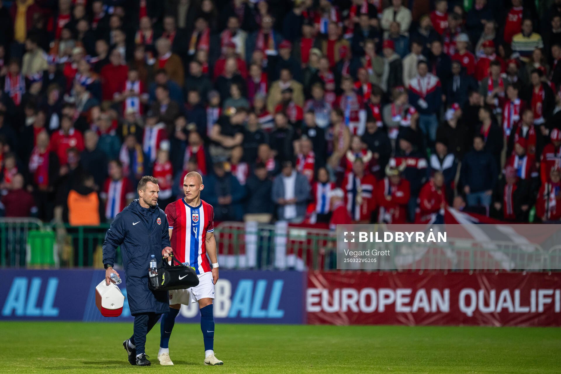 Manual therapist Thomas Ødegaard and Leo Østigård of