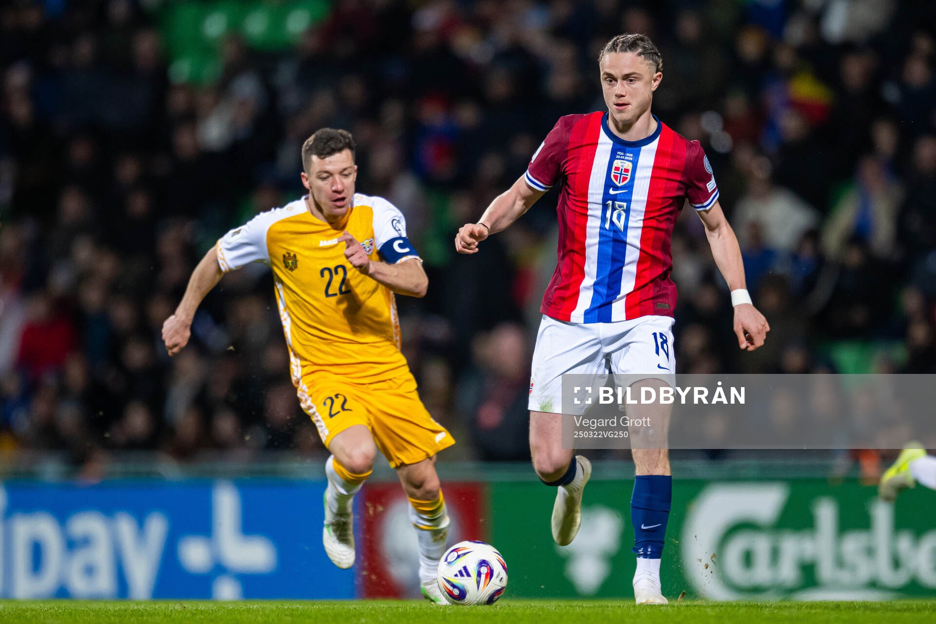 Vadim Rata of Moldova and Thelo Aasgaard of Norway