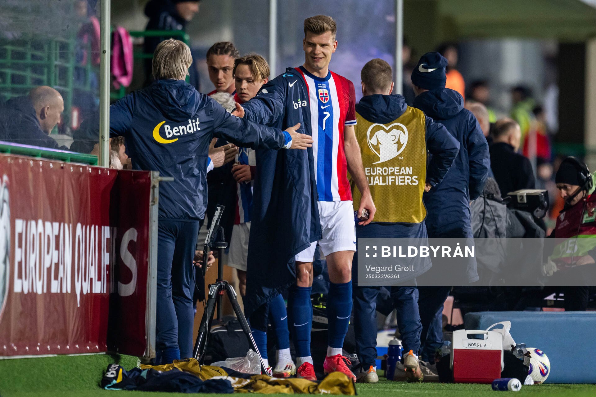 Alexander Sørloth of Norway