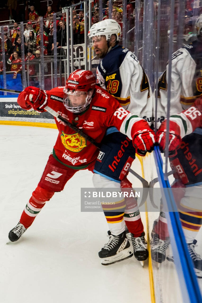 Moras Gabriel Säll och Djurgårdens Dick Axelsson
