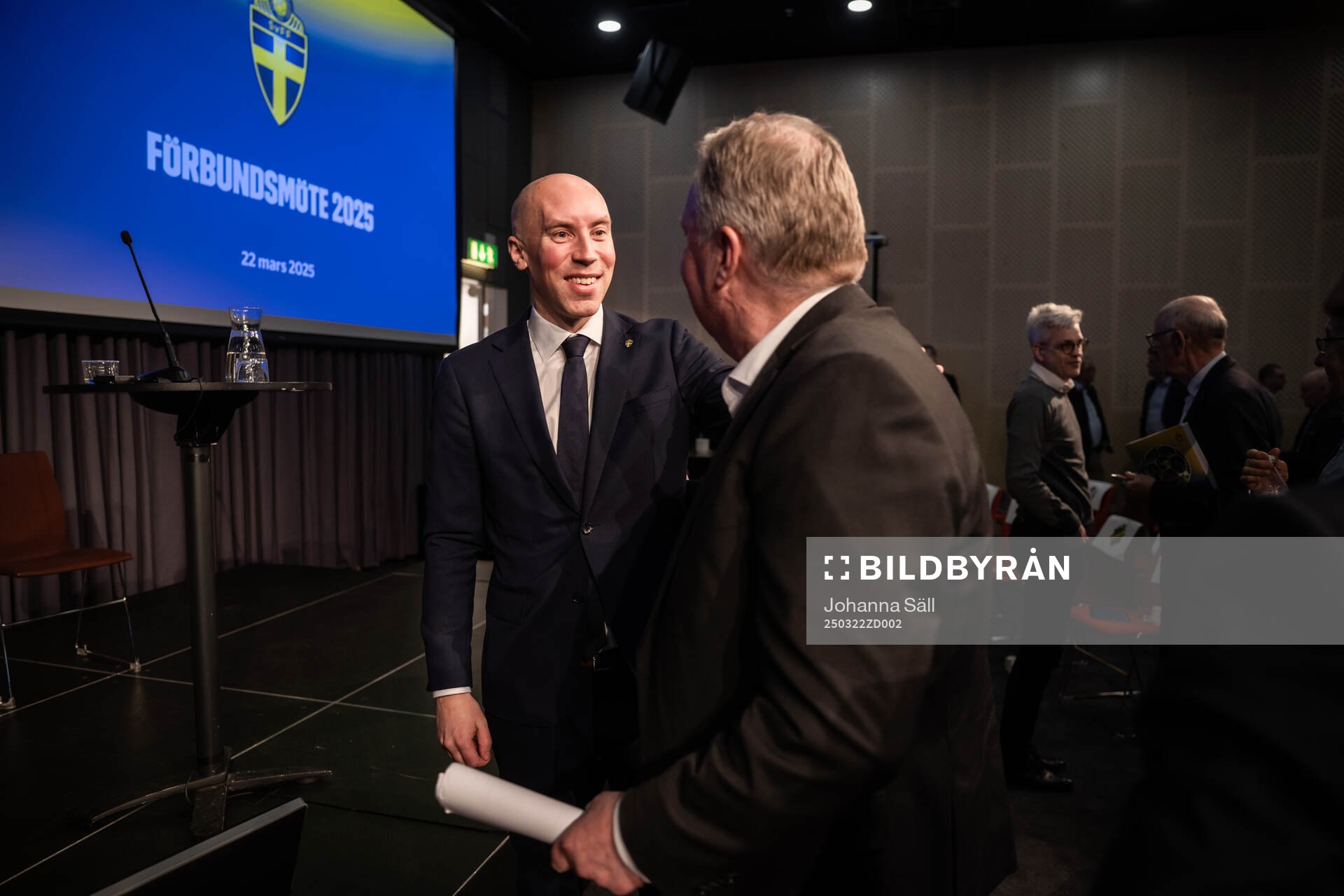 Nyvalda förbundsordförande Simon Åström och Karl Erik