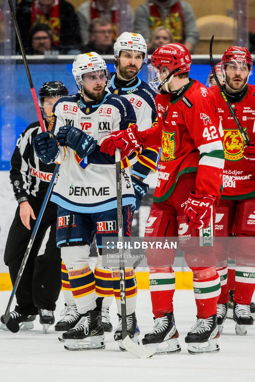 Djurgårdens Albin Grewe och Moras Kalle Kratz