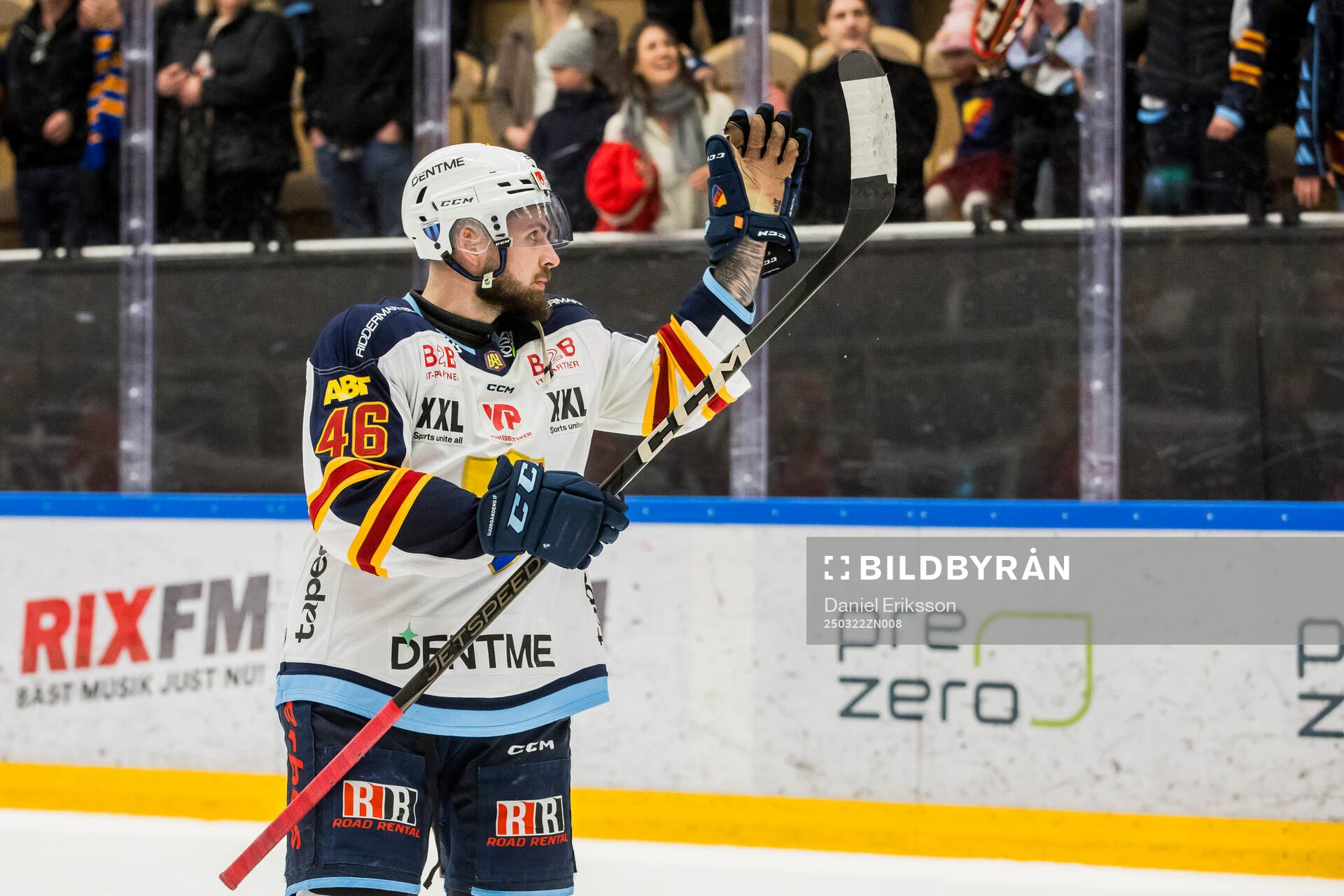 Djurgårdens Albin Grewe jublar