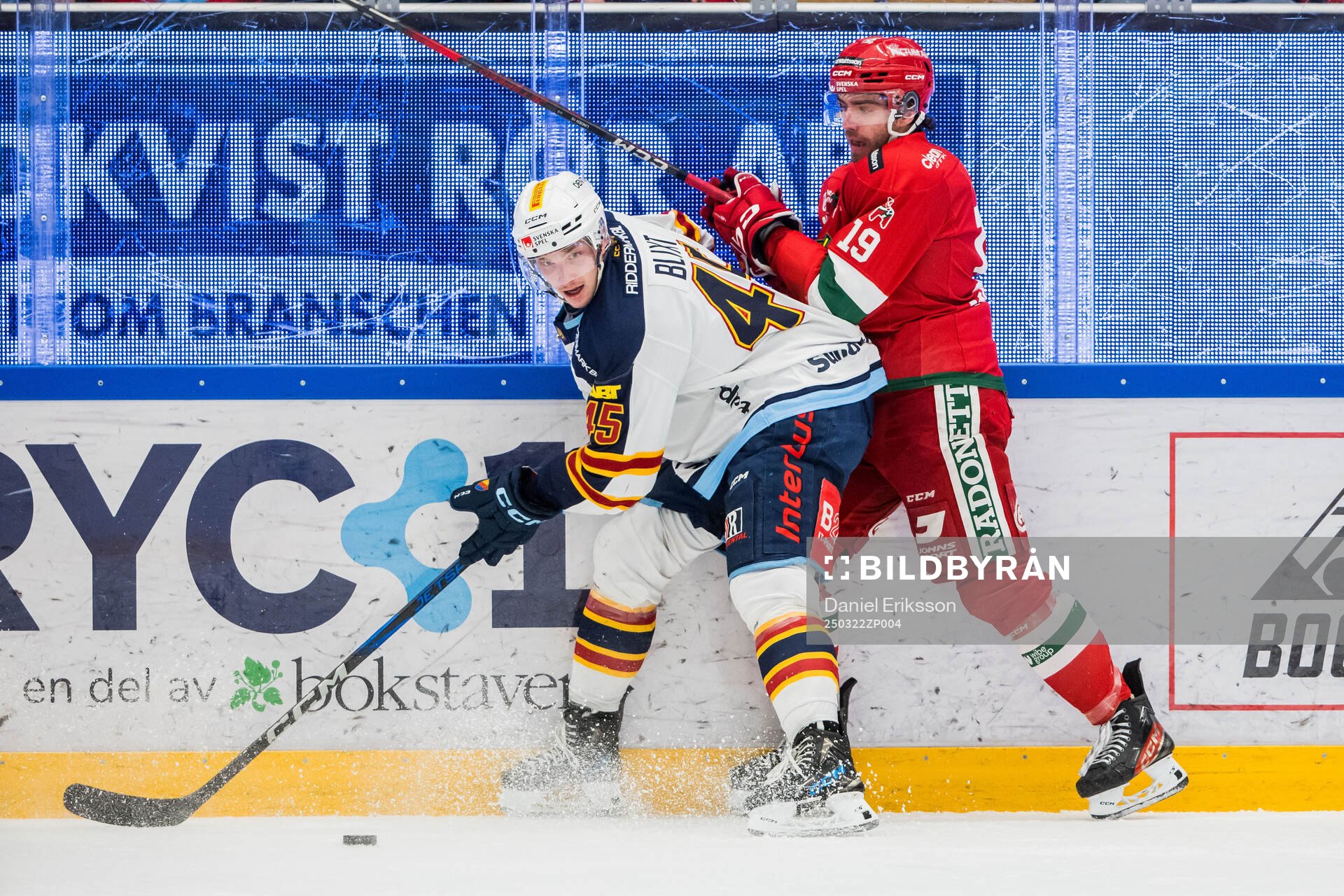 Djurgårdens Hugo Blixt och Moras Ture Linden