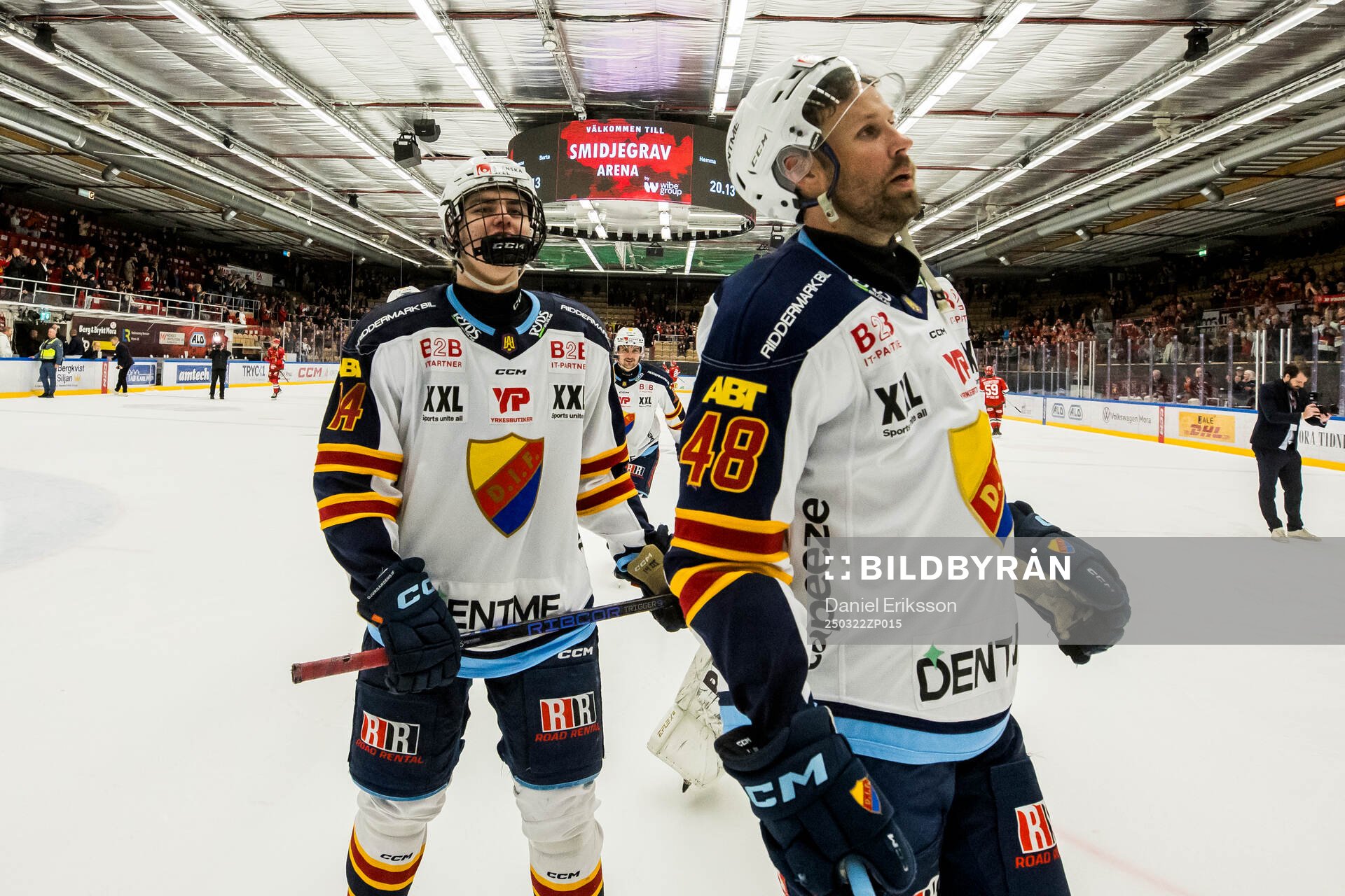 Djurgårdens Anton Frondell och Dick Axelsson