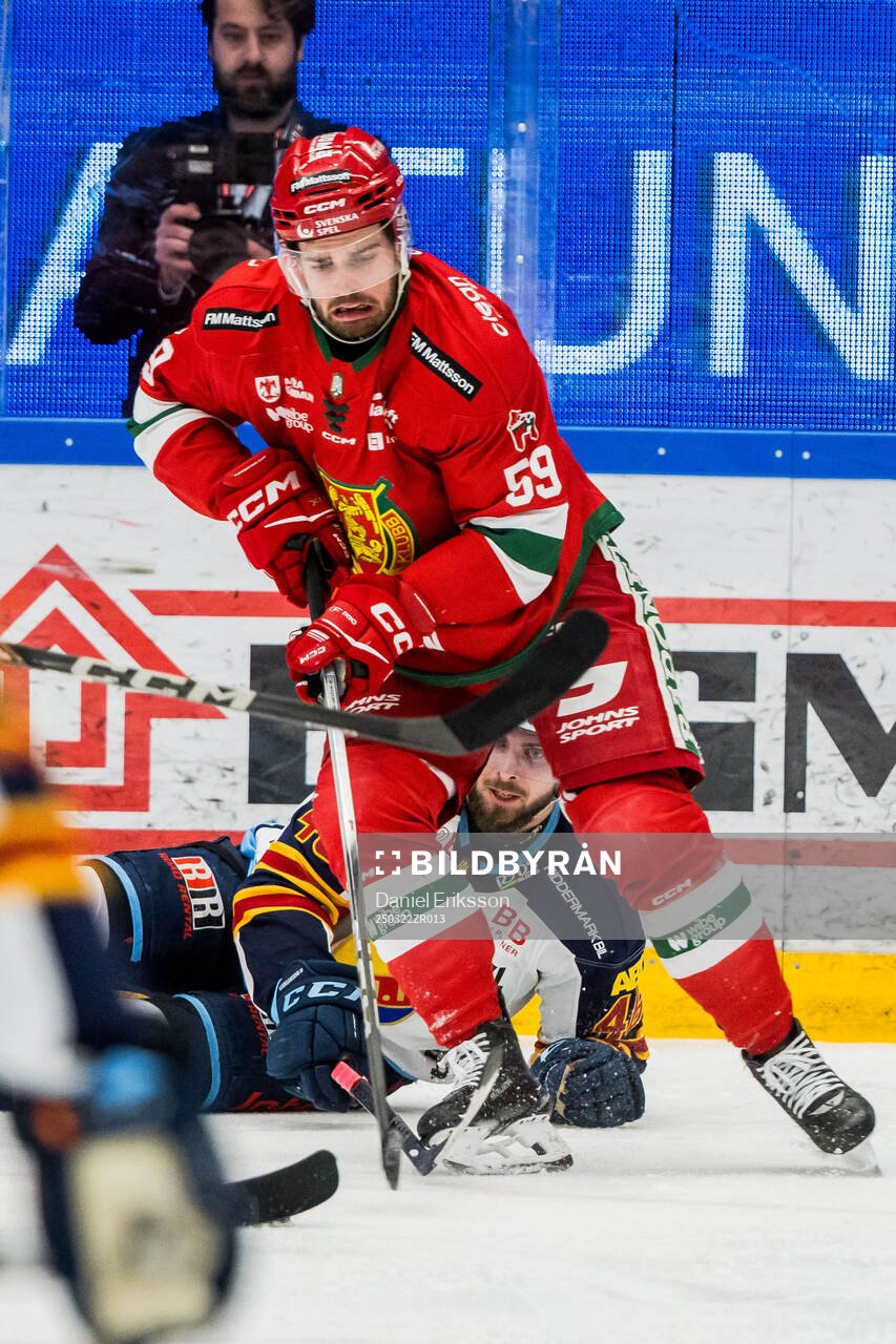 Moras Arvid Degerstedt och Djurgårdens Albin Grewe