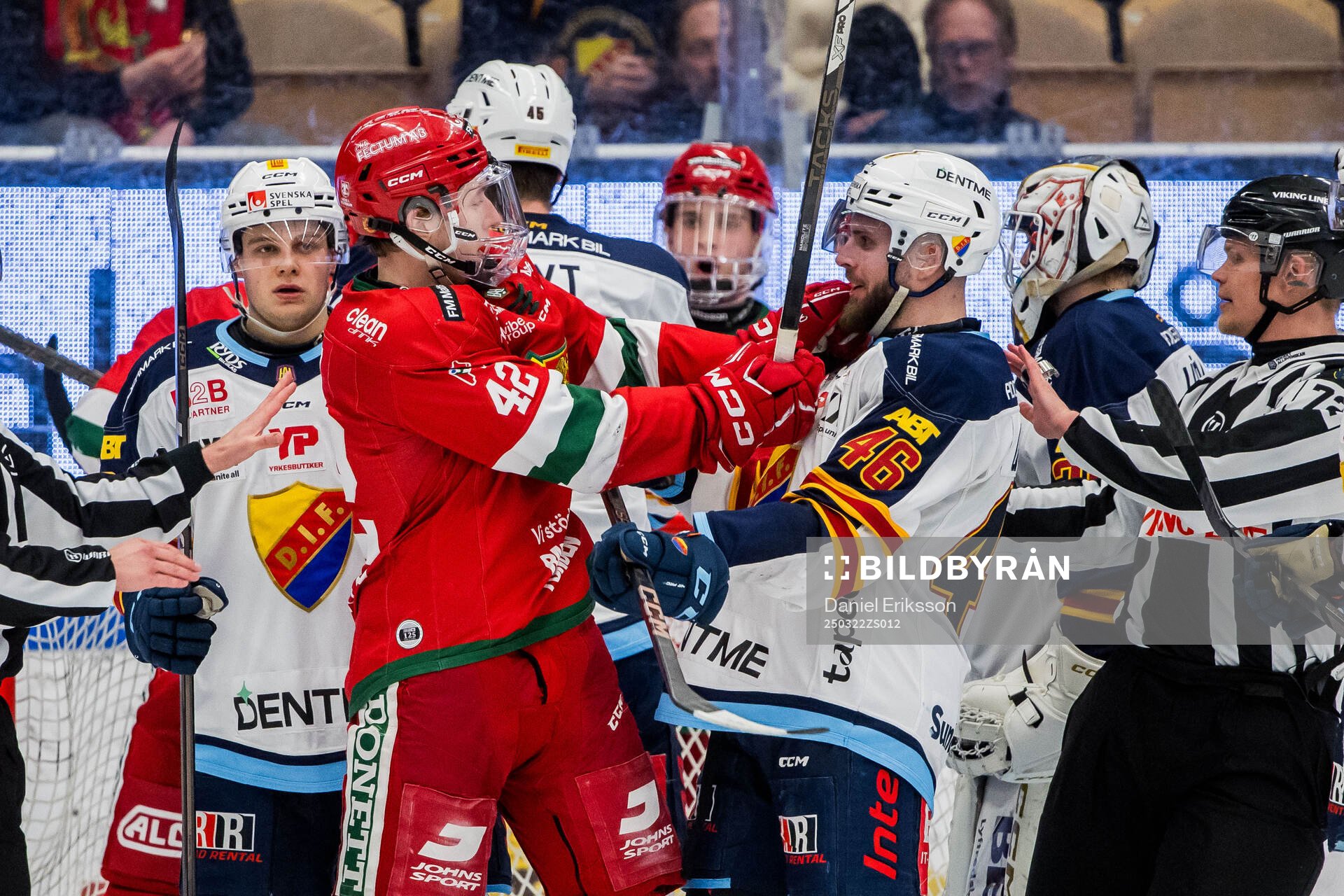 Moras Kalle Kratz och Djurgårdens Albin Grewe
