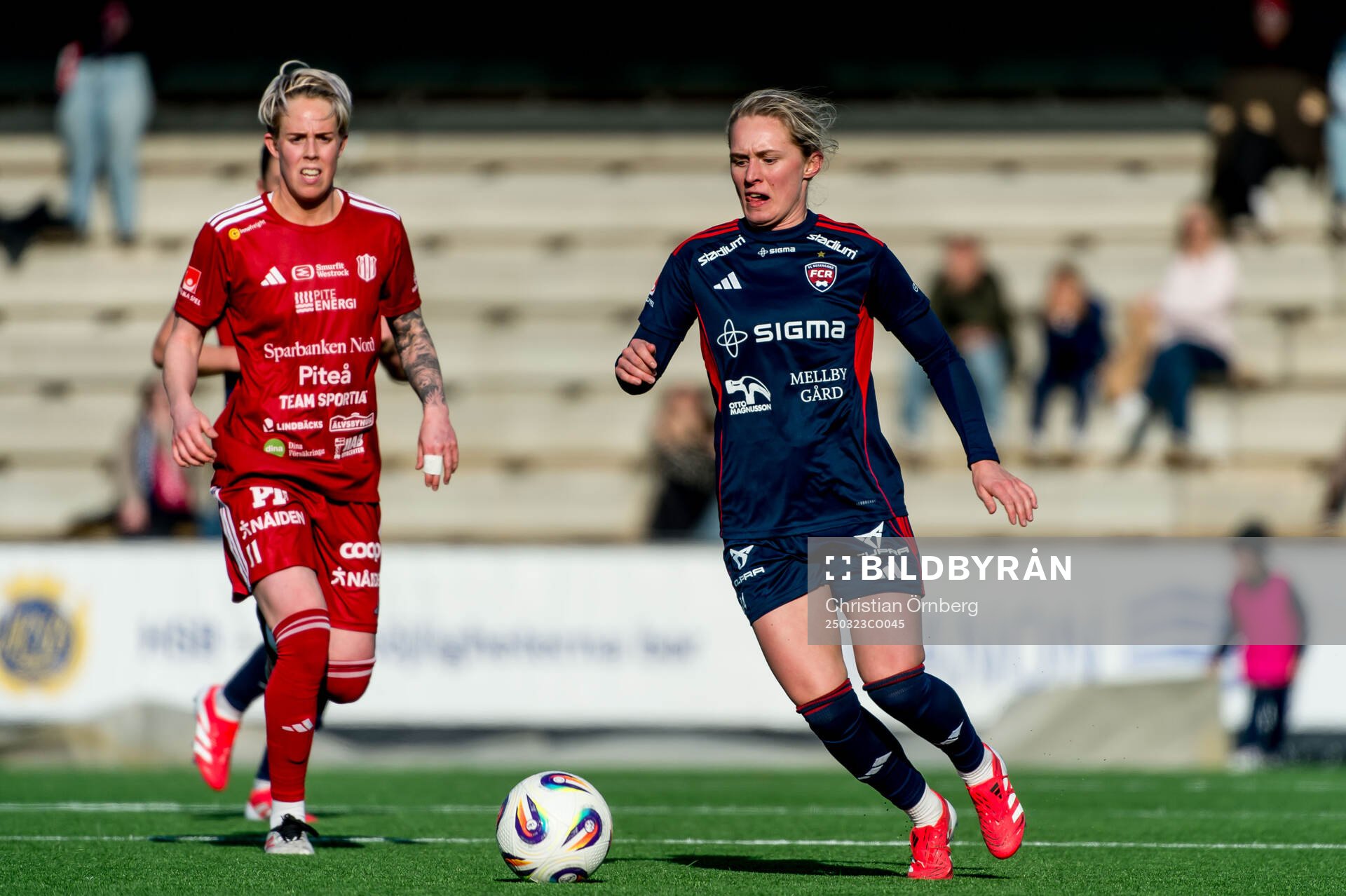 Rosengårds Emilia Larsson och Piteås Cecilia Edlund