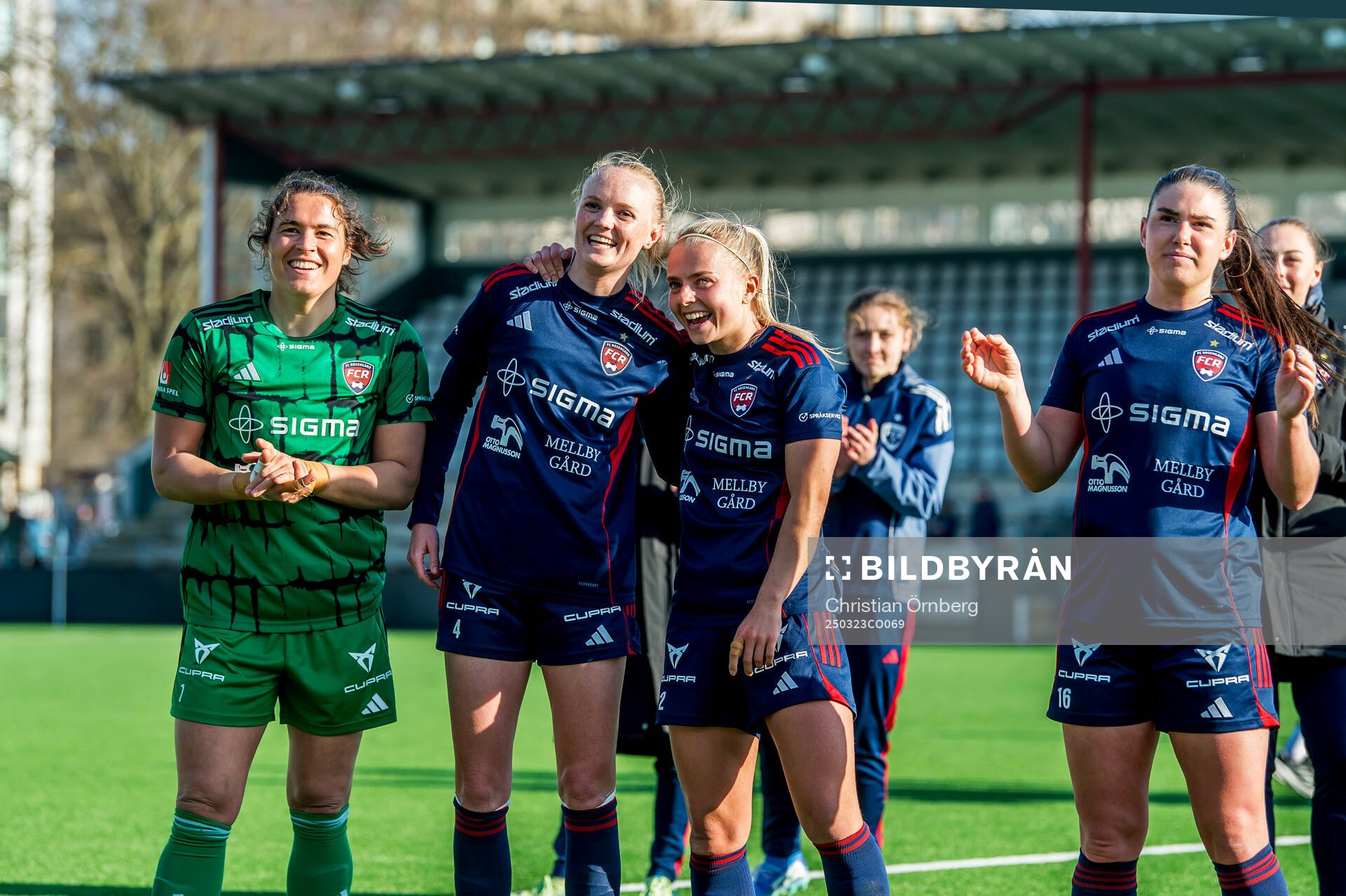 Rosengårds målvakt Eartha Cumings, Emma Pennsäter,