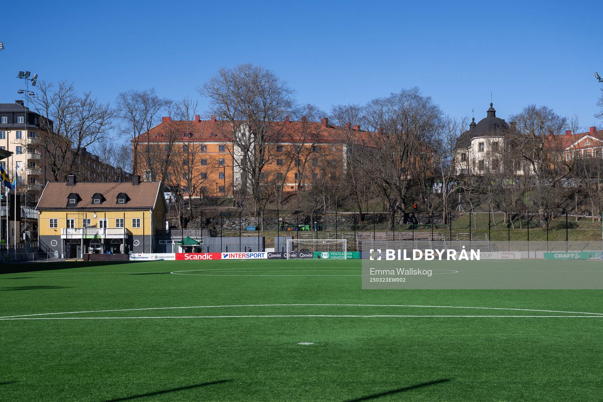 Interiör vy av Hammarby IP