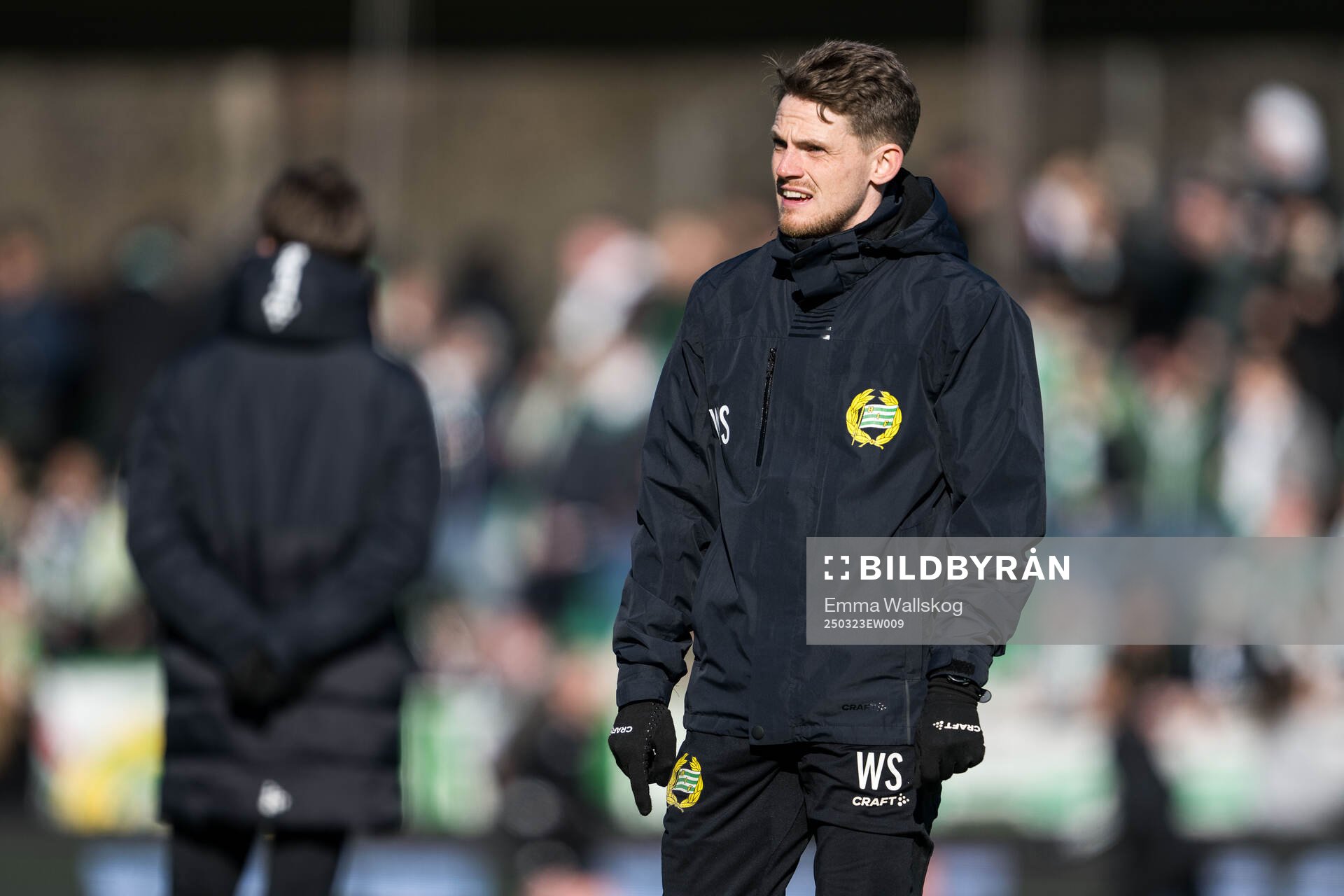 Hammarbys assisterande tränare William Strömberg