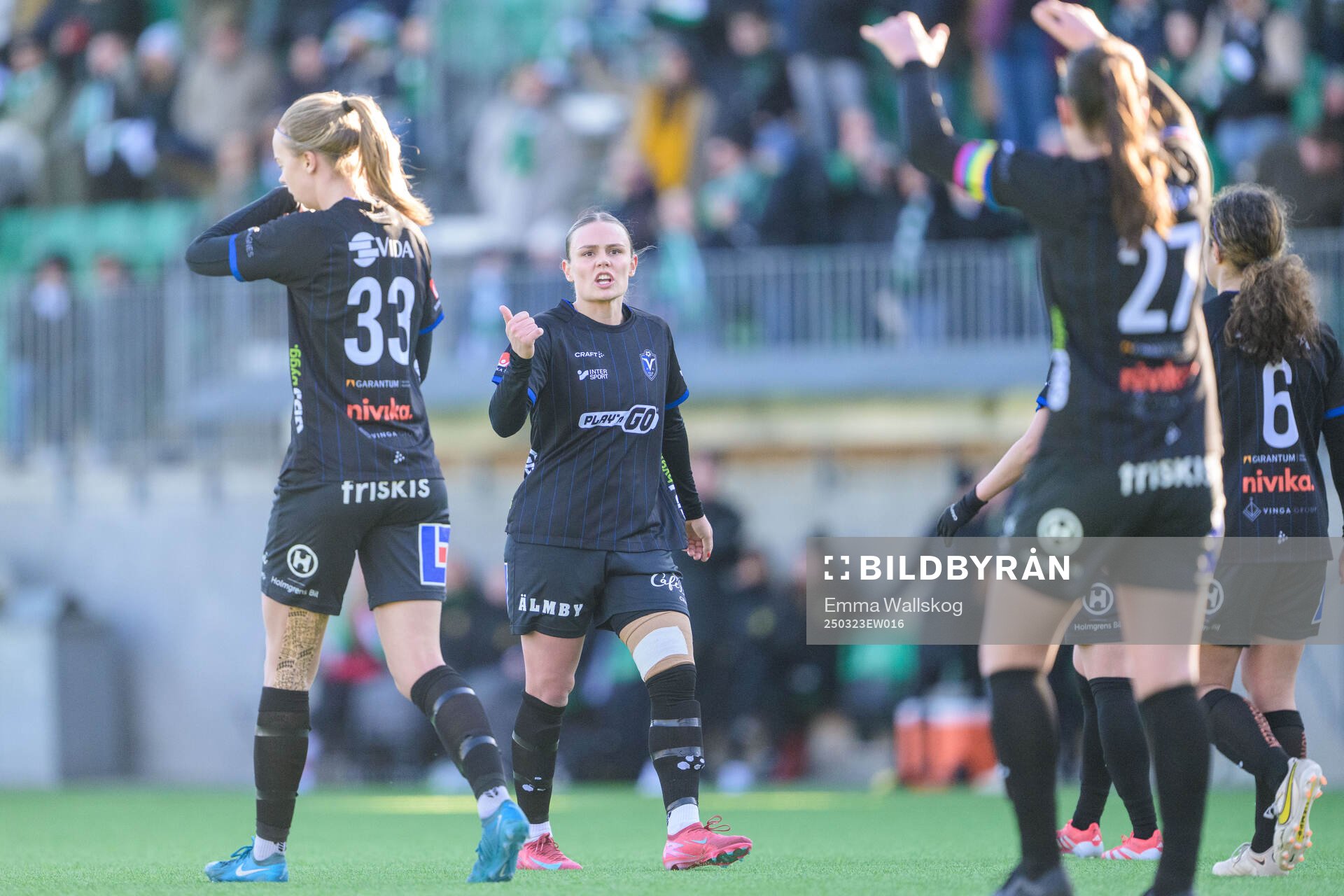 Växjö DFFs Maja Bodin deppar