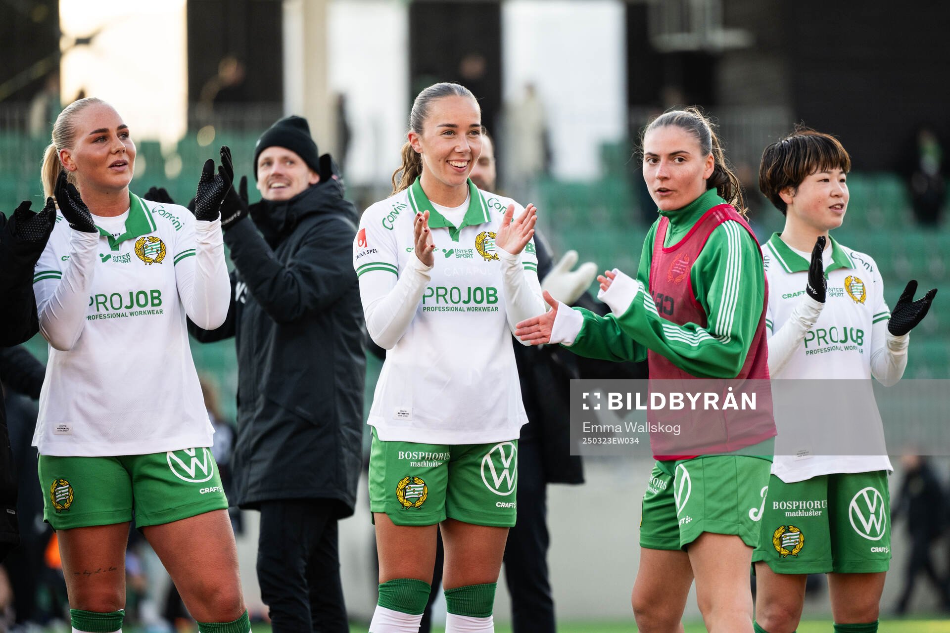 Hammarbys Cathinka Tandberg, Athinna Persson Lundgren,