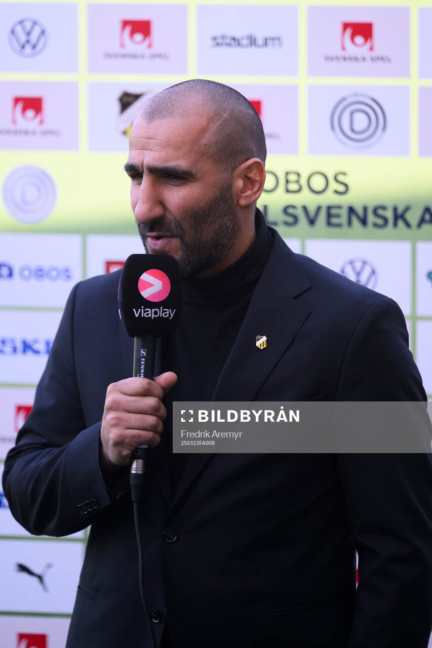 Häckens tränare Mak Lind
