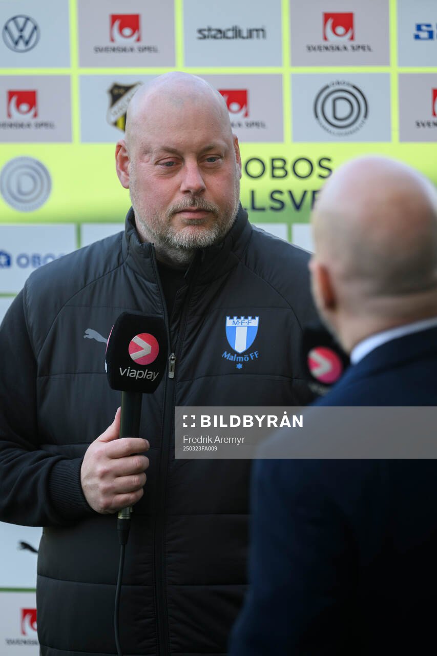 Malmös tränare Jonas Valfridsson
