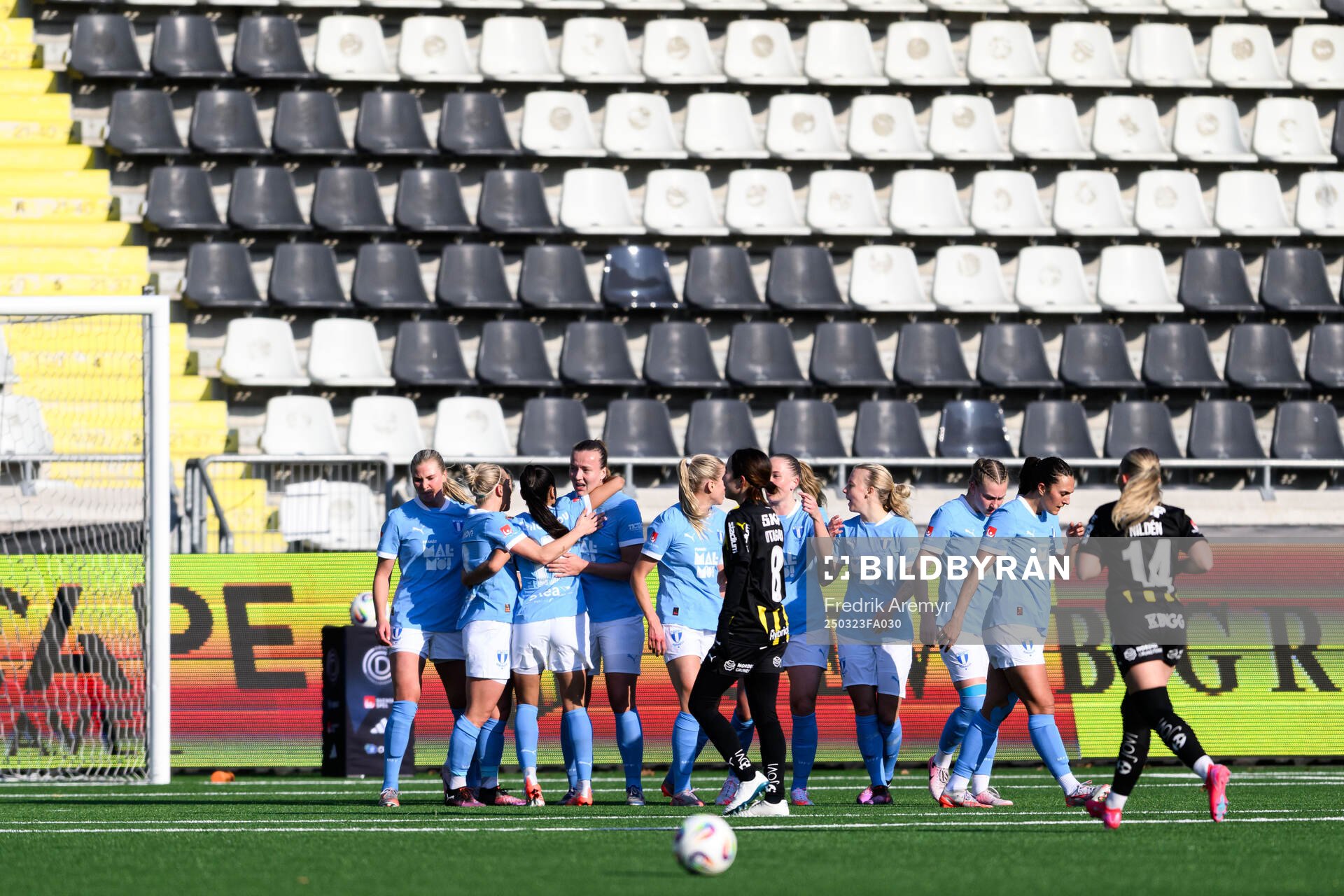 Malmö FFs spelare jublar