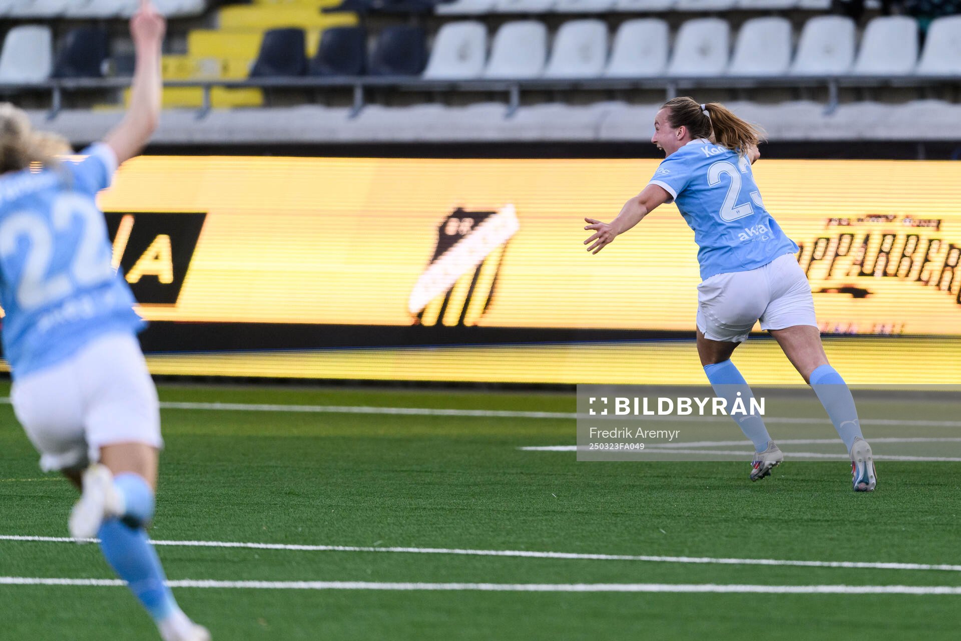 Malmös Sara Kanutte Fornes jublar