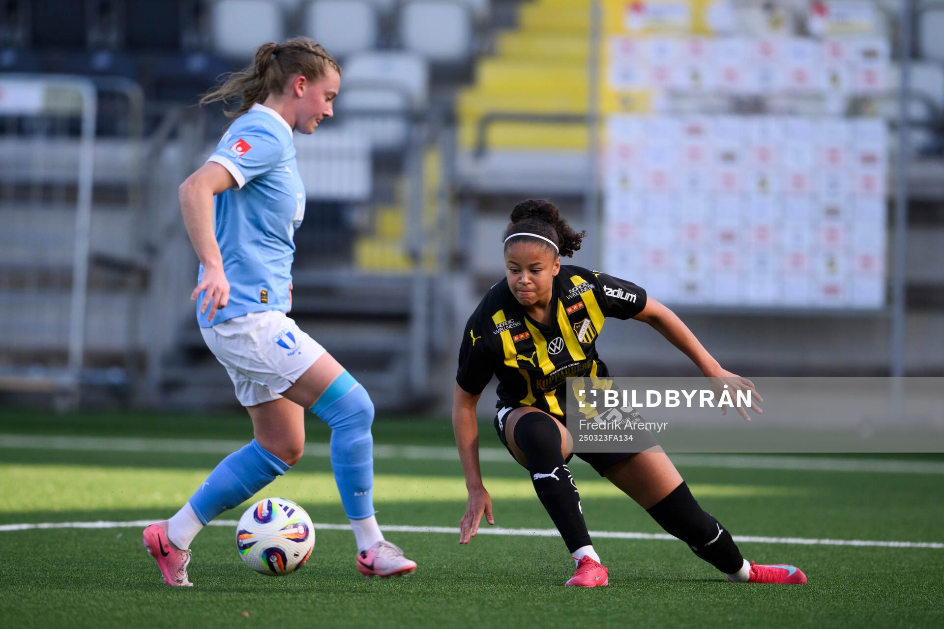 Malmös Sanna Kullberg och Häckens Felicia Schröder