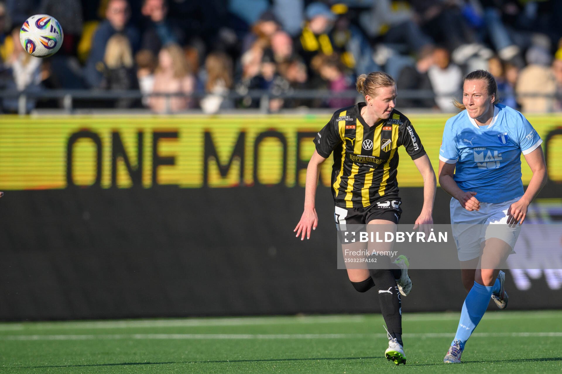 Häckens Emma Östlund och Malmös Sara Kanutte Fornes