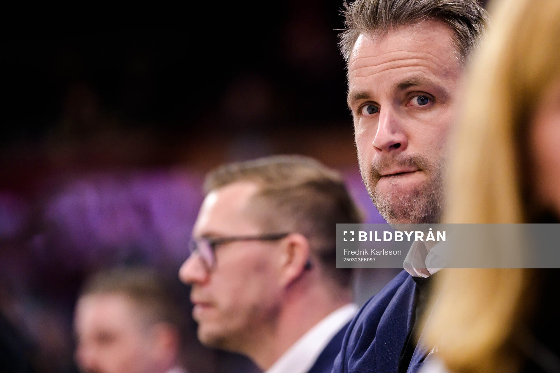 Skellefteås assisterande tränare Pontus Petterström