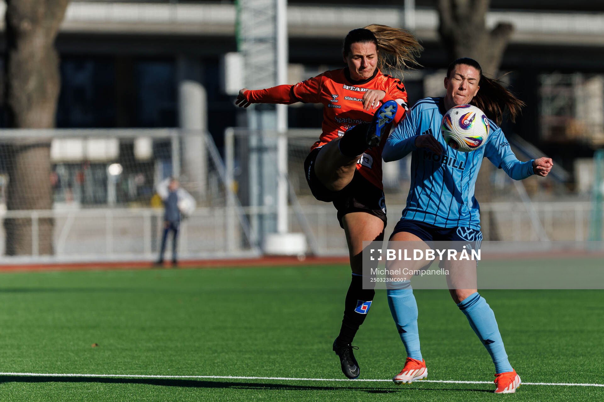 Kristianstads Emma Petrovic och Djurgårdens Pauline