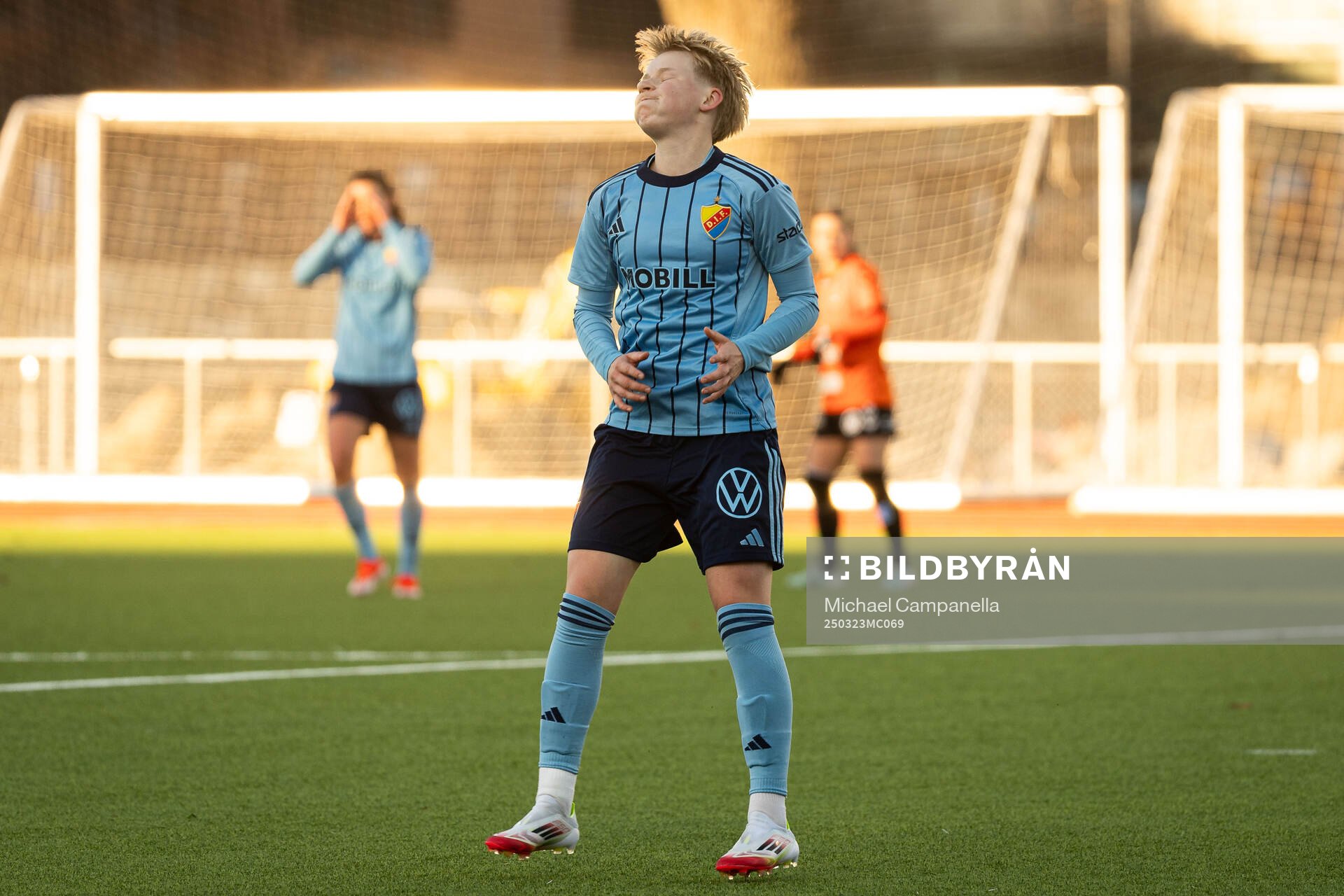 Djurgårdens Olivia Ulenius deppar