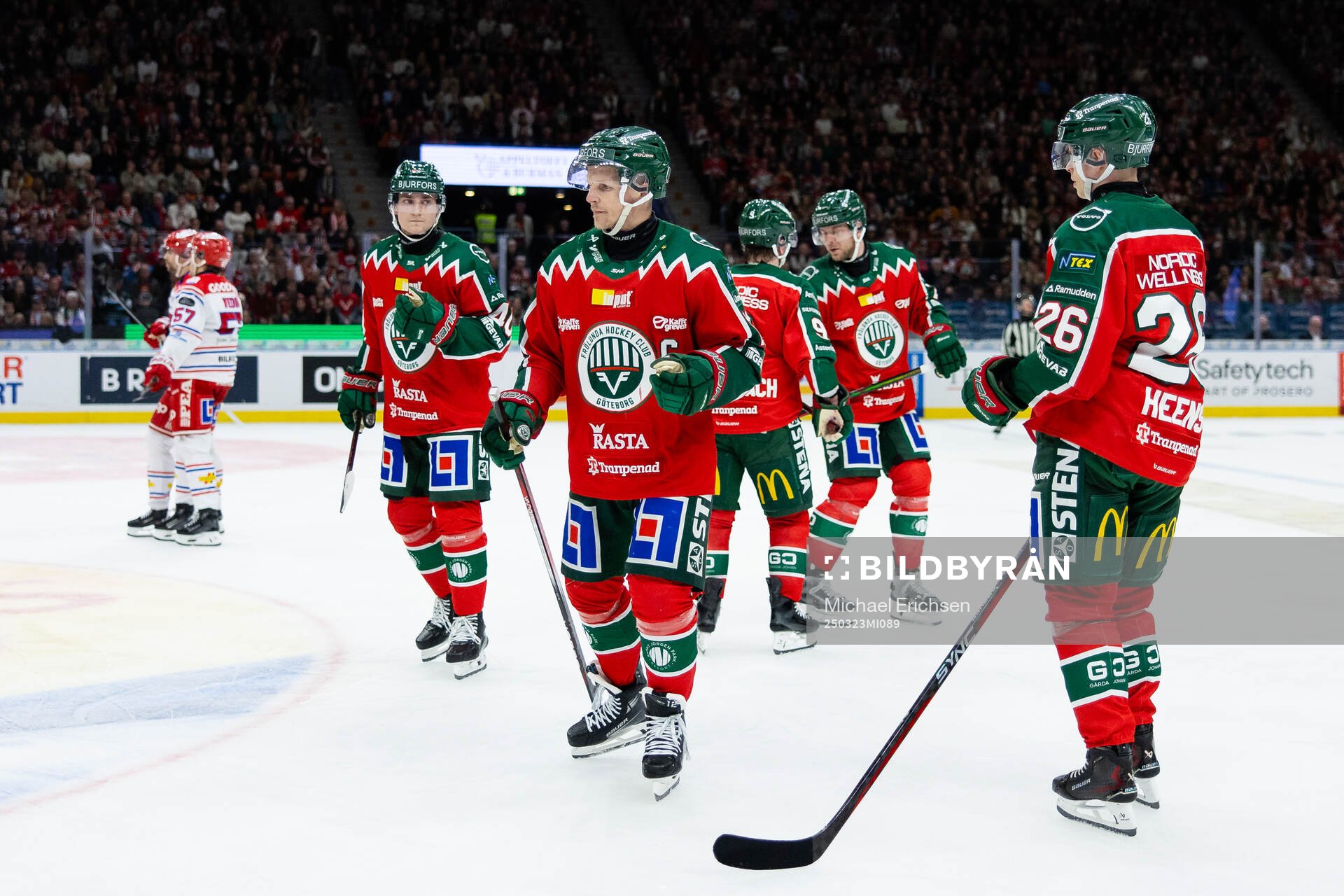 Frölundas Max Friberg och Isac Heens