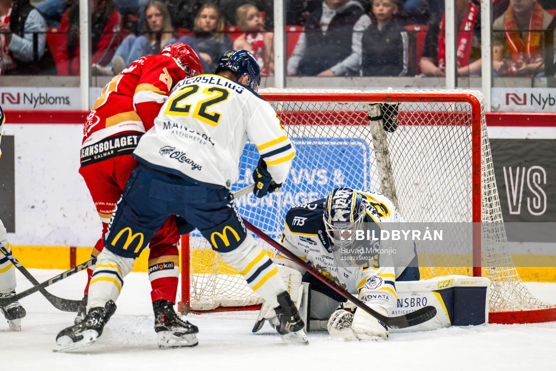 Kalmars John Dahlström och Södertäljes Jacob Bjerselius