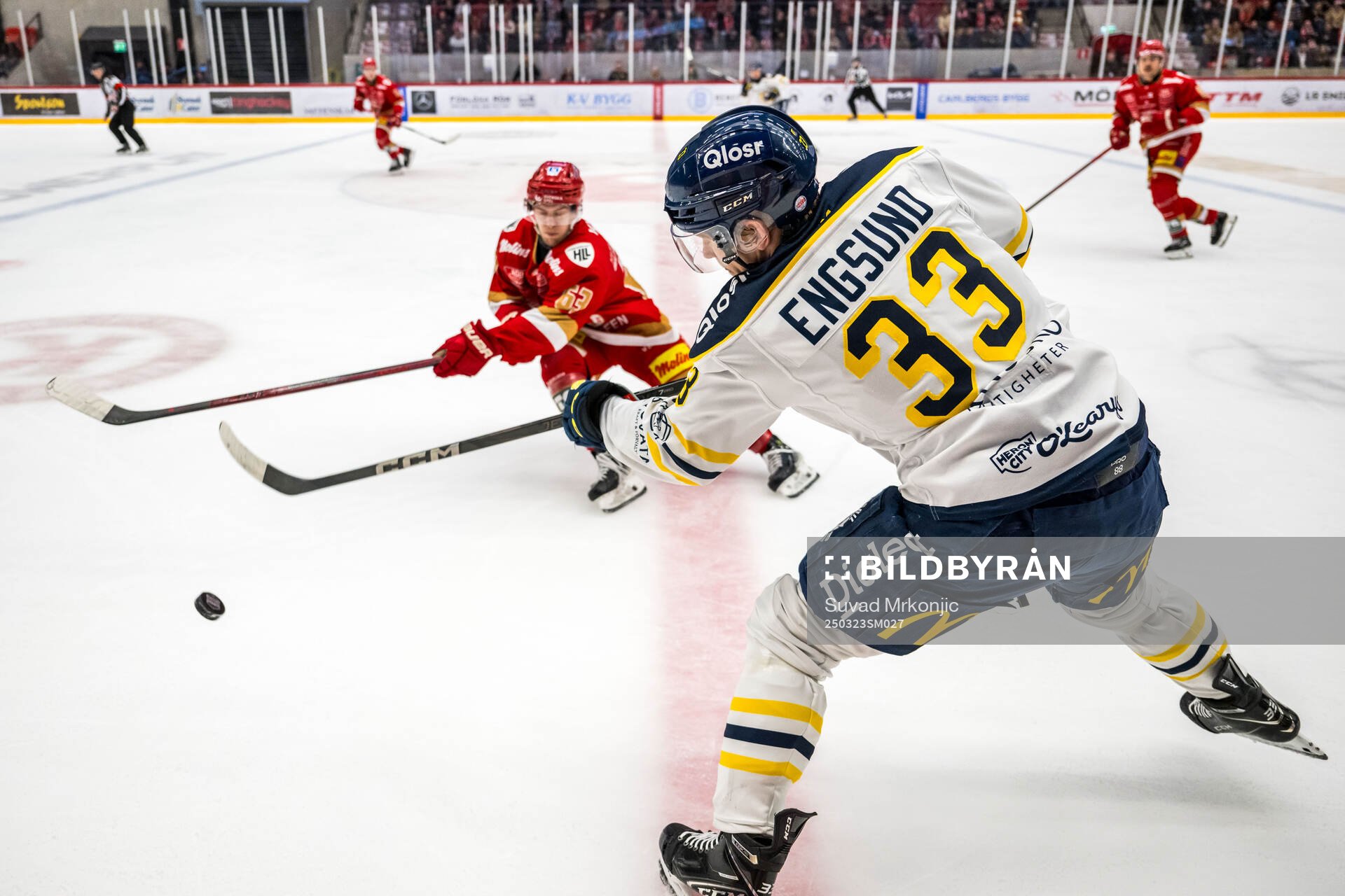 Kalmars Matt Fonteyne och Södertäljes Filiph Engsund