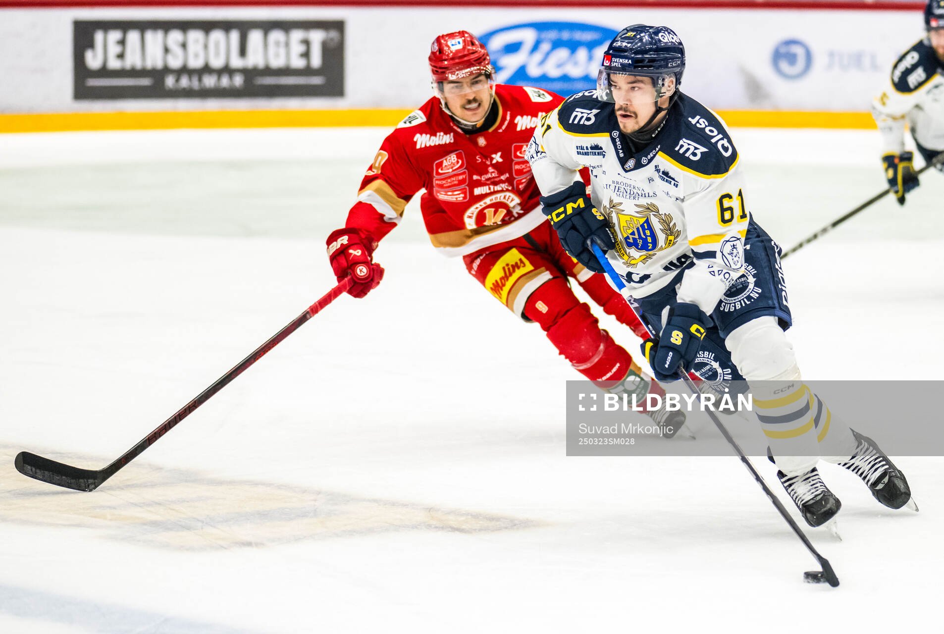 Kalmars Albin Nilsson och Södertäljes Miikka Pitkänen