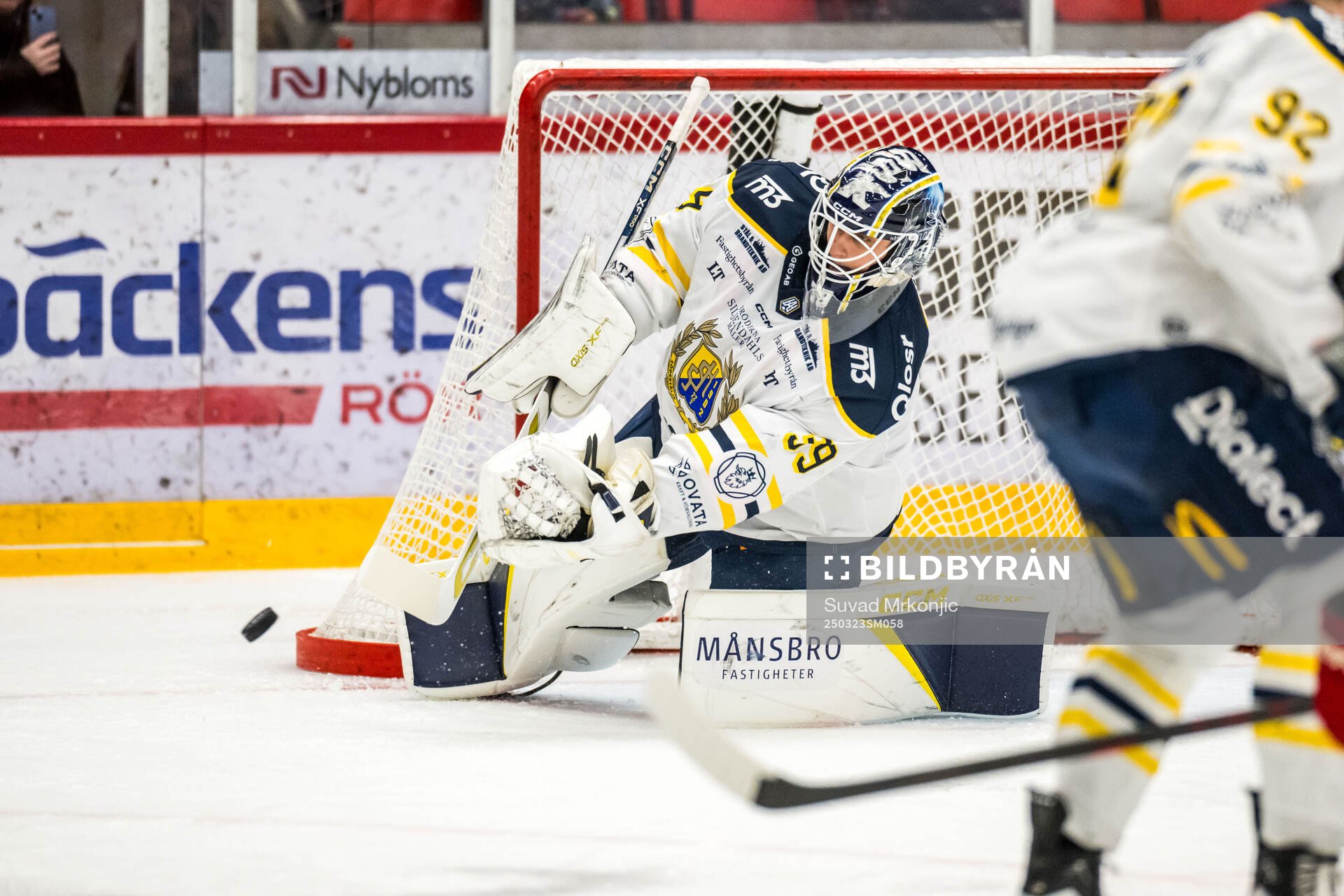 Södertäljes målvakt Oliver Håkansson