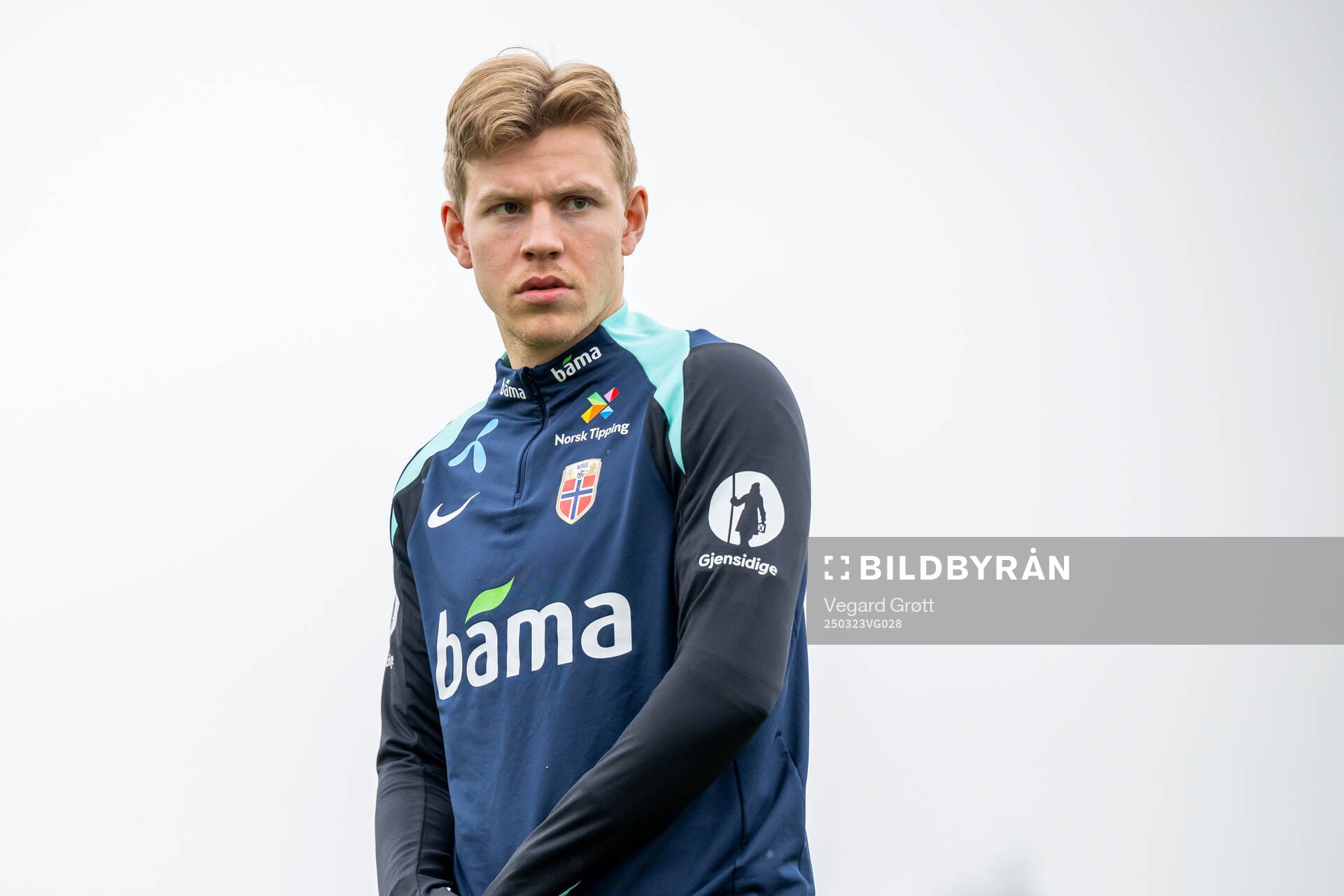 Jens Petter Hauge of the Norwegian national football team