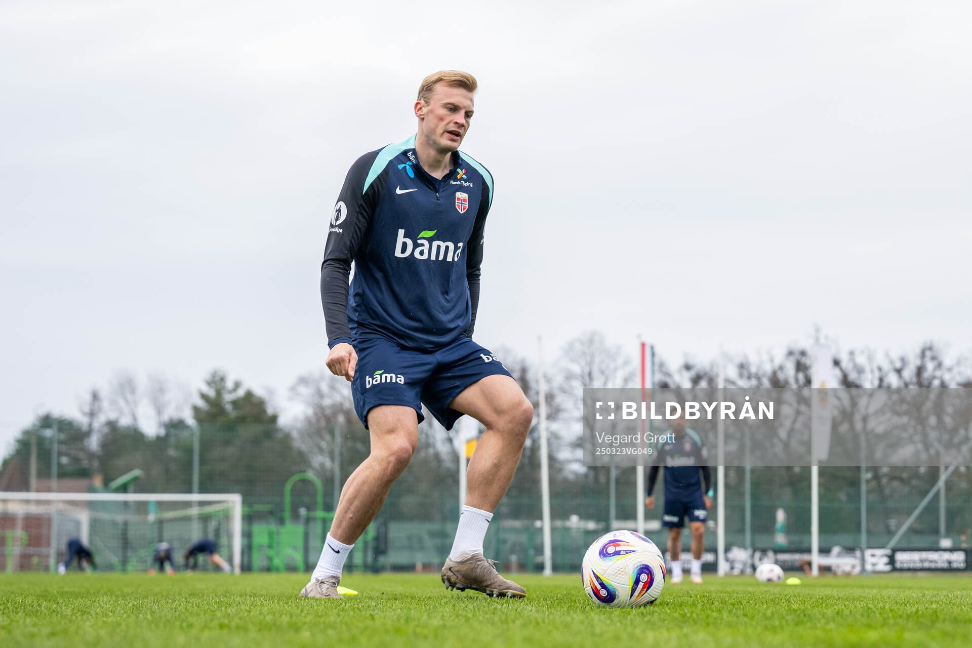 Sondre Langås of the Norwegian national football team