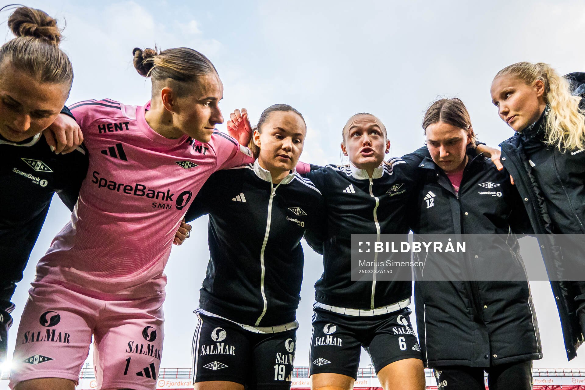 Rugile Maria Rulyte, Rebecka Holum and Elin Sørum of