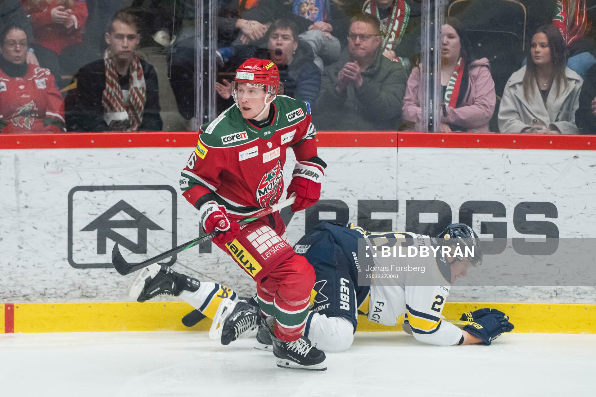 Modos Paul Ladue och HV71s Tommi Tikka