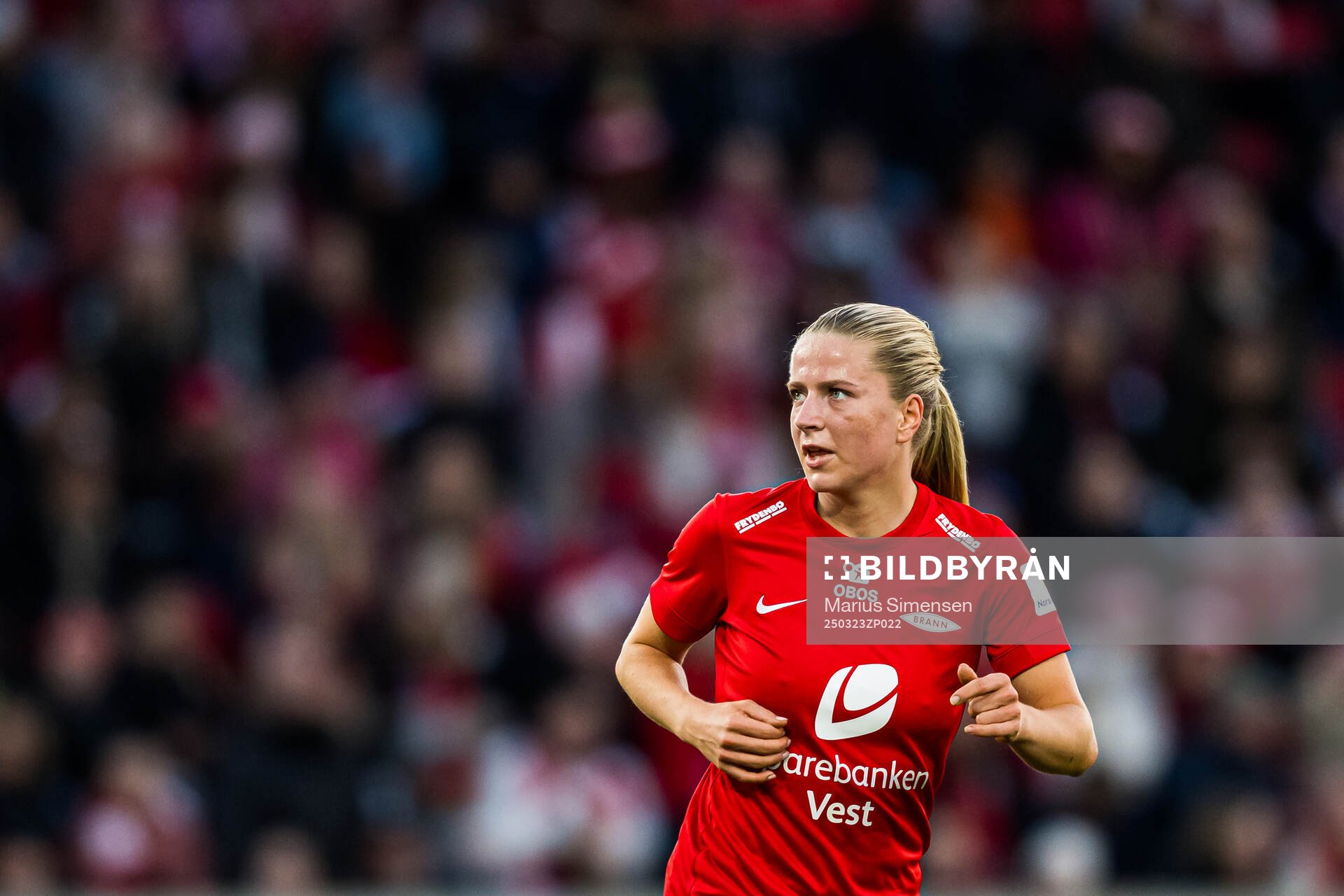 Monica Nedgård Isaksen of Brann