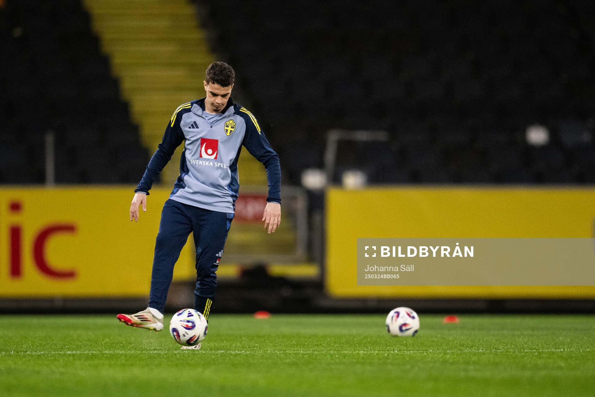 Yasin Ayari of the Swedish men's national football team