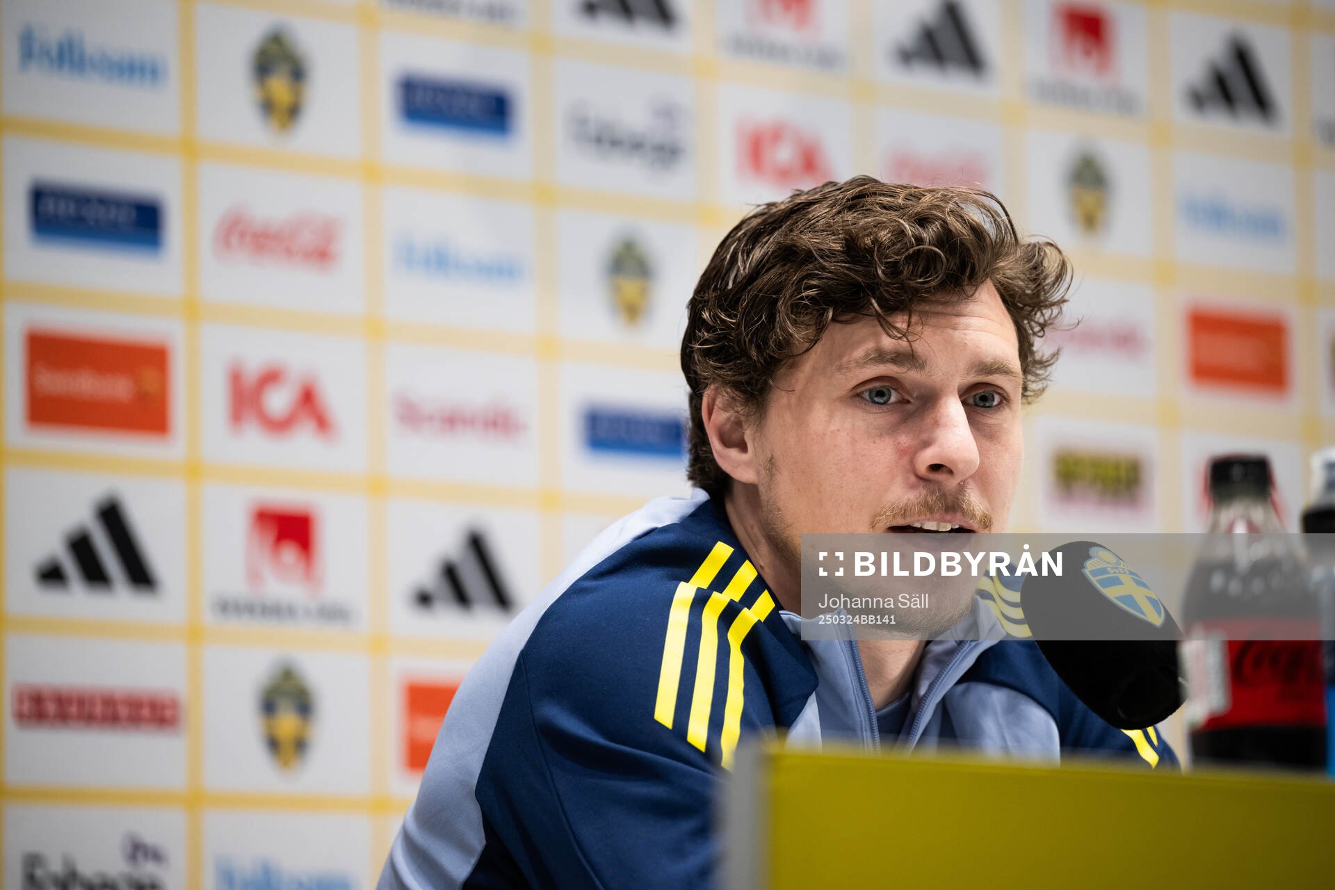Victor Nilsson Lindelöf of the Swedish men's national