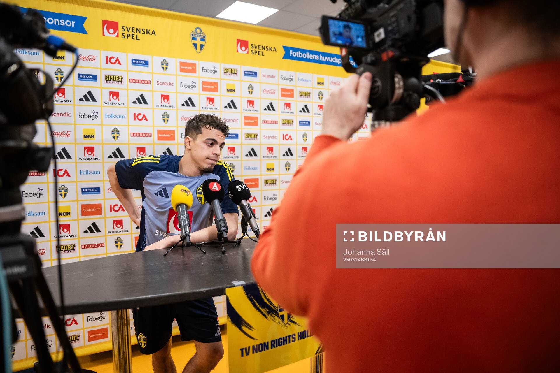 Yasin Ayari of the Swedish men's national football team